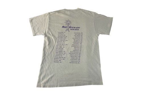 Band Tees × Fruit Of The Loom × Vintage Y2k Rod Stewart British Pop Singer US Tour 2004 Tee Size US M / EU 48-50 / 2 - 2 Thumbnail