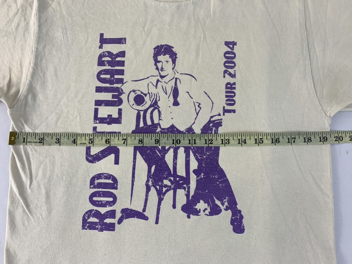 Band Tees × Fruit Of The Loom × Vintage Y2k Rod Stewart British Pop Singer US Tour 2004 Tee Size US M / EU 48-50 / 2 - 6 Thumbnail