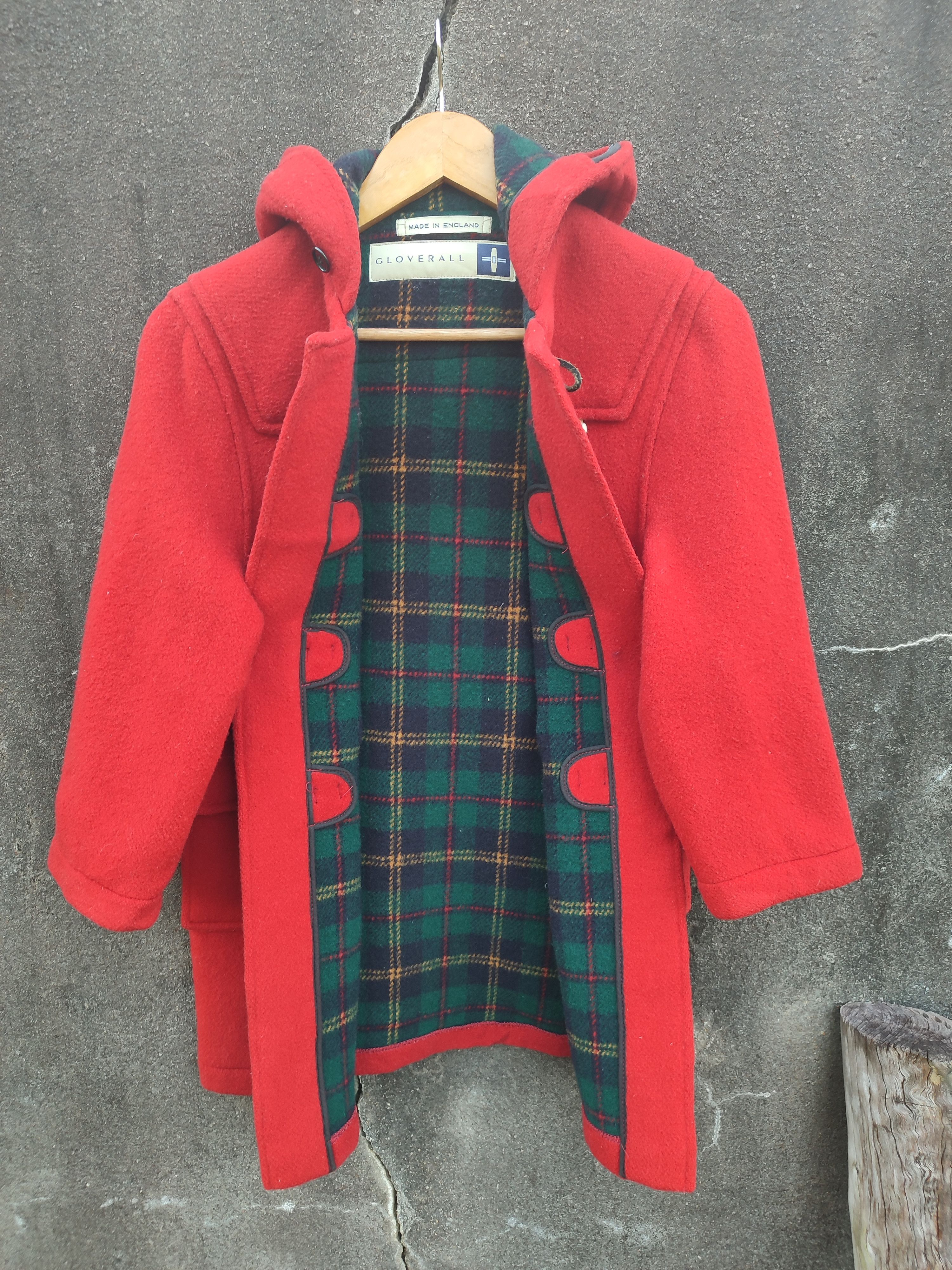 Gloverall Vintage Gloverall Made in England Red Wool Duffle Coat Size US S / EU 44-46 / 1 - 15 Thumbnail