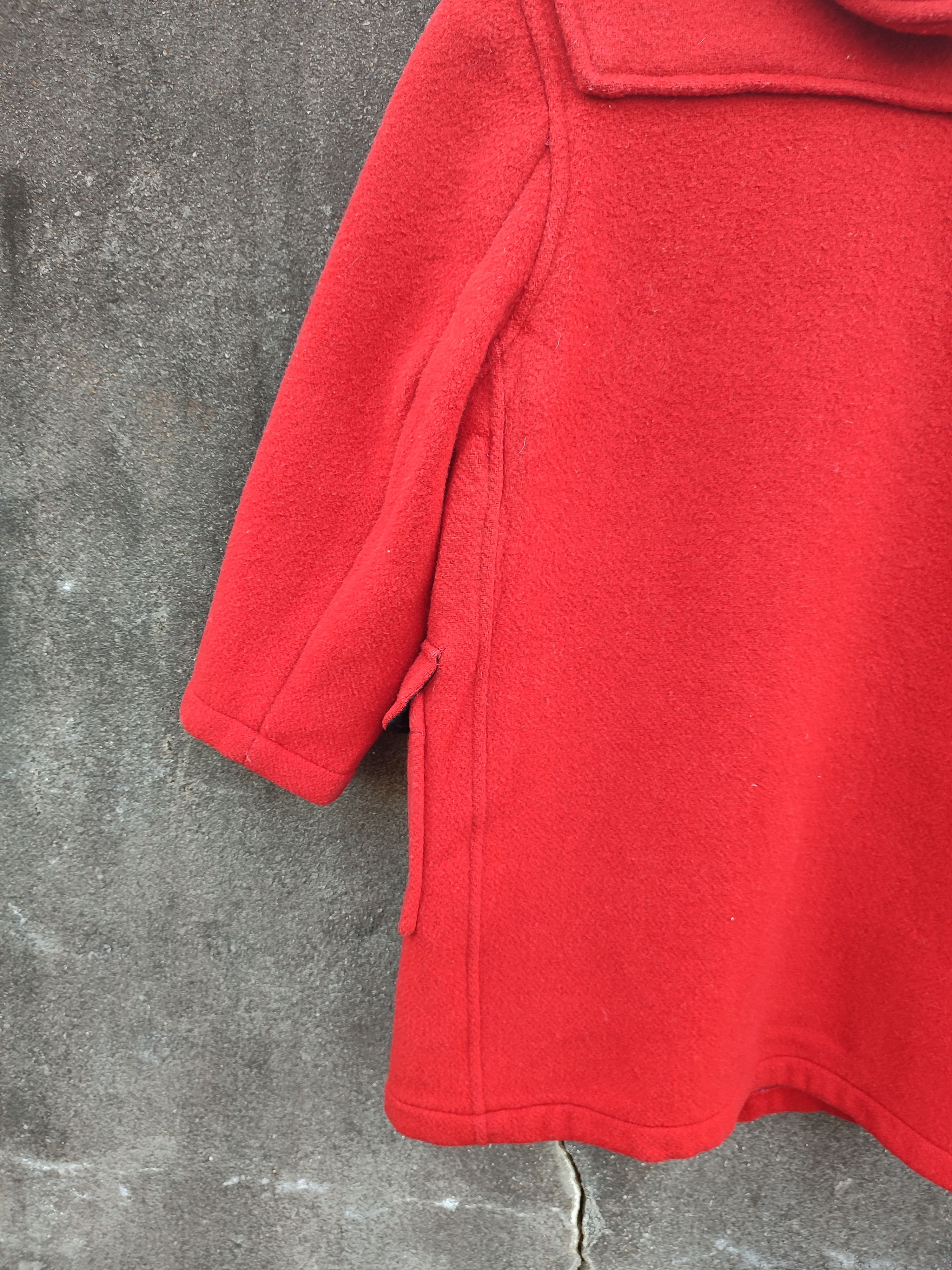 Gloverall Vintage Gloverall Made in England Red Wool Duffle Coat Size US S / EU 44-46 / 1 - 10 Thumbnail