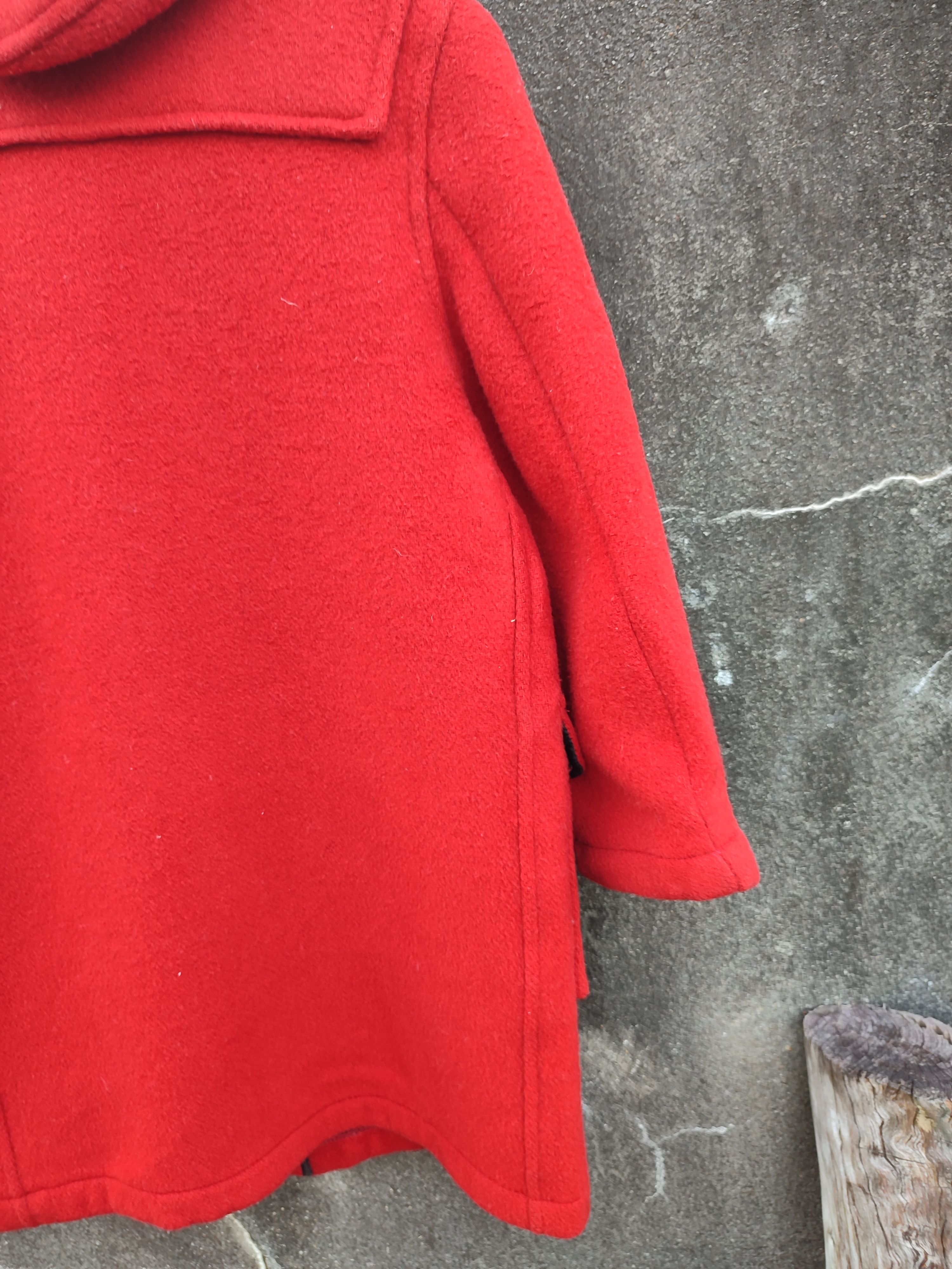Gloverall Vintage Gloverall Made in England Red Wool Duffle Coat Size US S / EU 44-46 / 1 - 11 Thumbnail