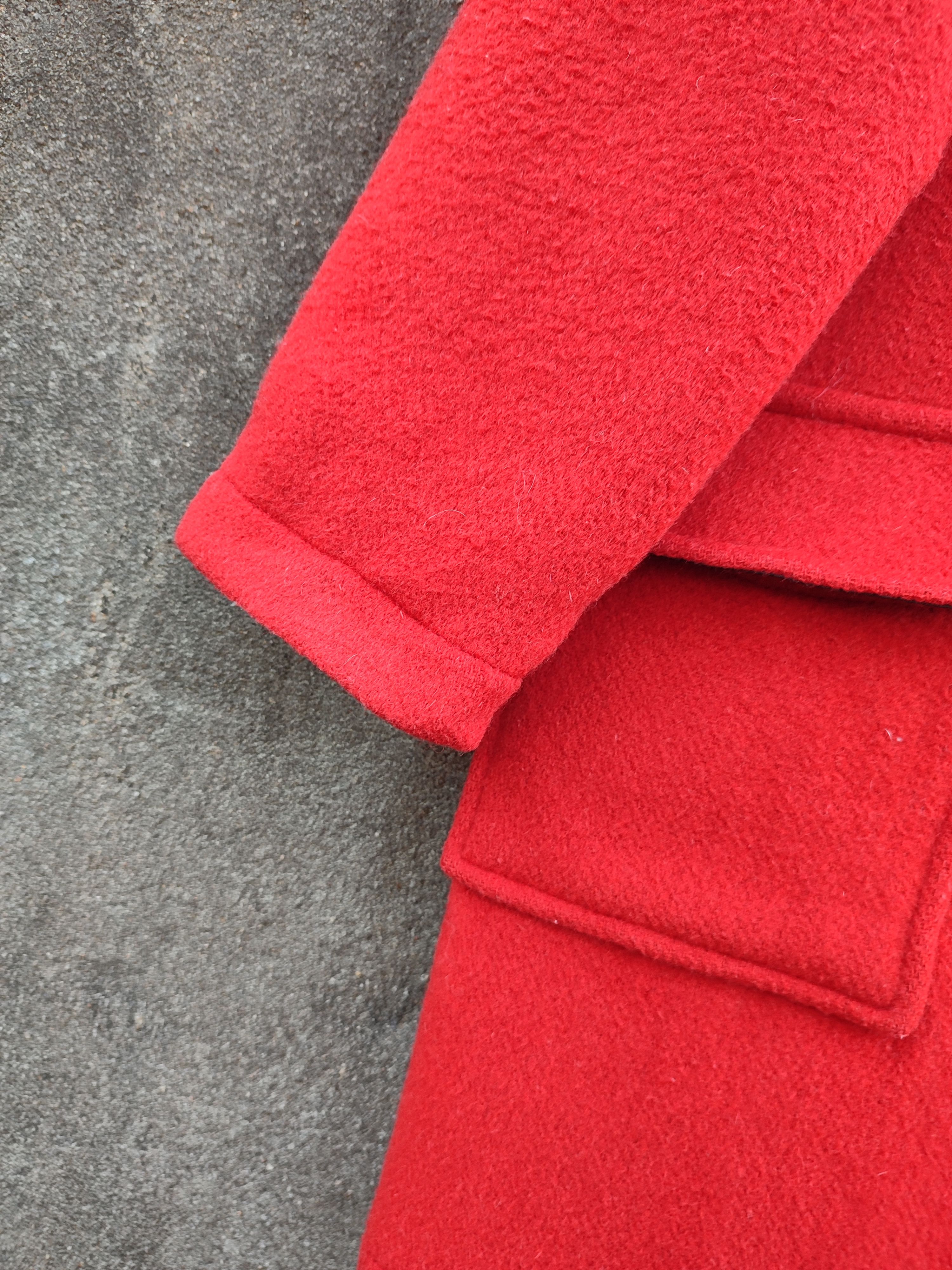 Gloverall Vintage Gloverall Made in England Red Wool Duffle Coat Size US S / EU 44-46 / 1 - 12 Thumbnail