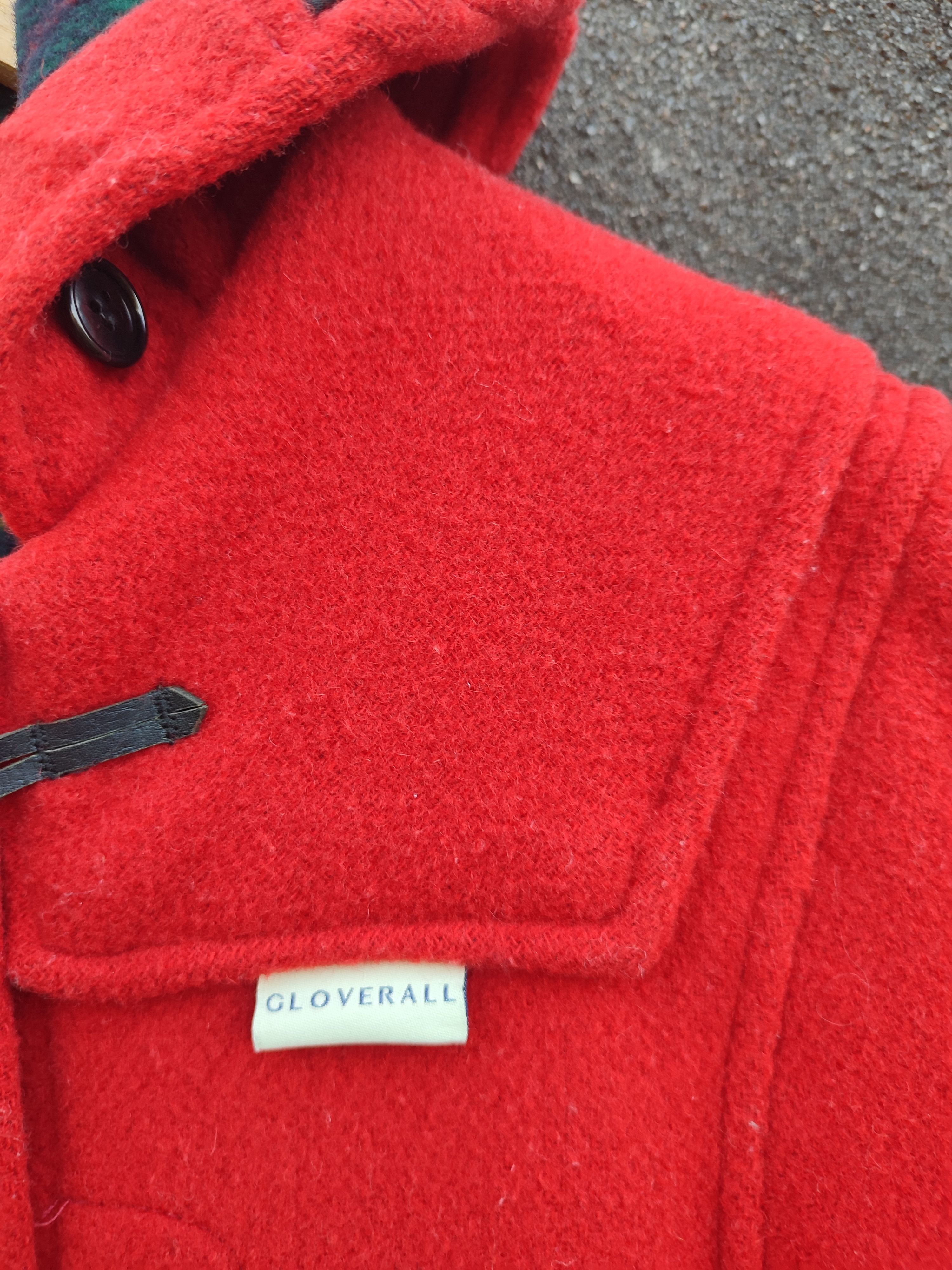 Gloverall Vintage Gloverall Made in England Red Wool Duffle Coat Size US S / EU 44-46 / 1 - 3 Thumbnail