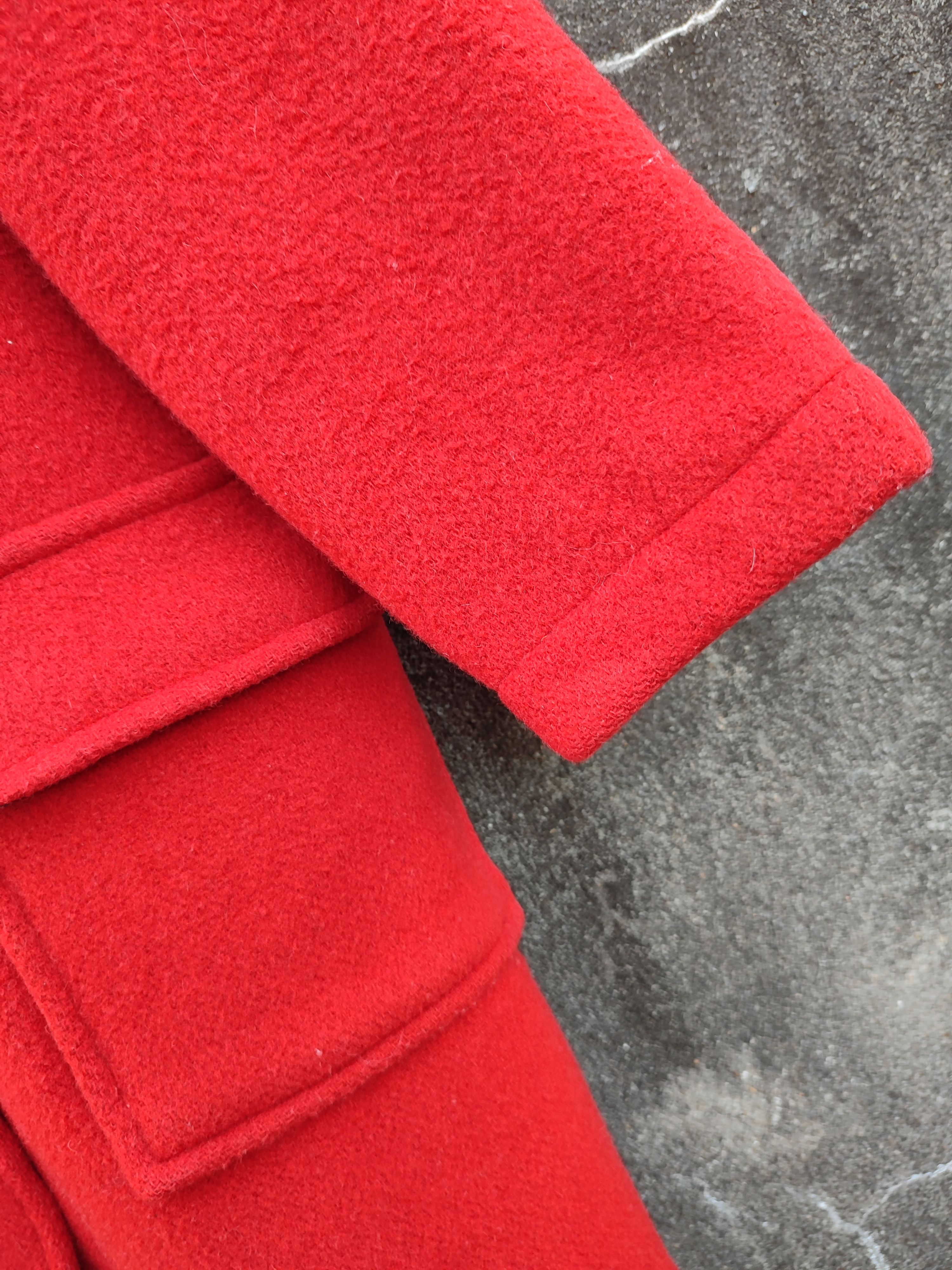Gloverall Vintage Gloverall Made in England Red Wool Duffle Coat Size US S / EU 44-46 / 1 - 13 Thumbnail