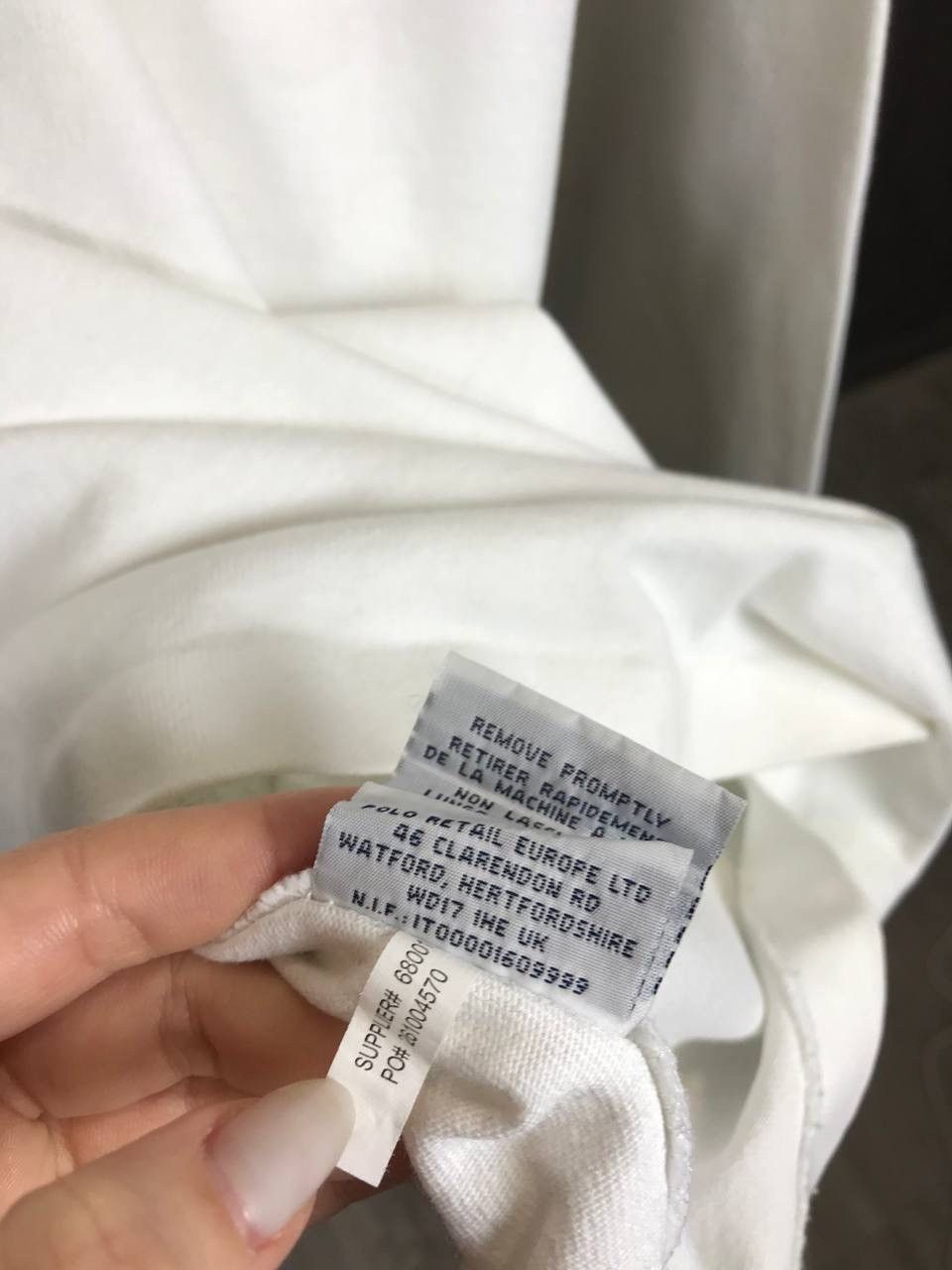 Polo Ralph Lauren vintage luxuryoverprinted polo sweatshirt
