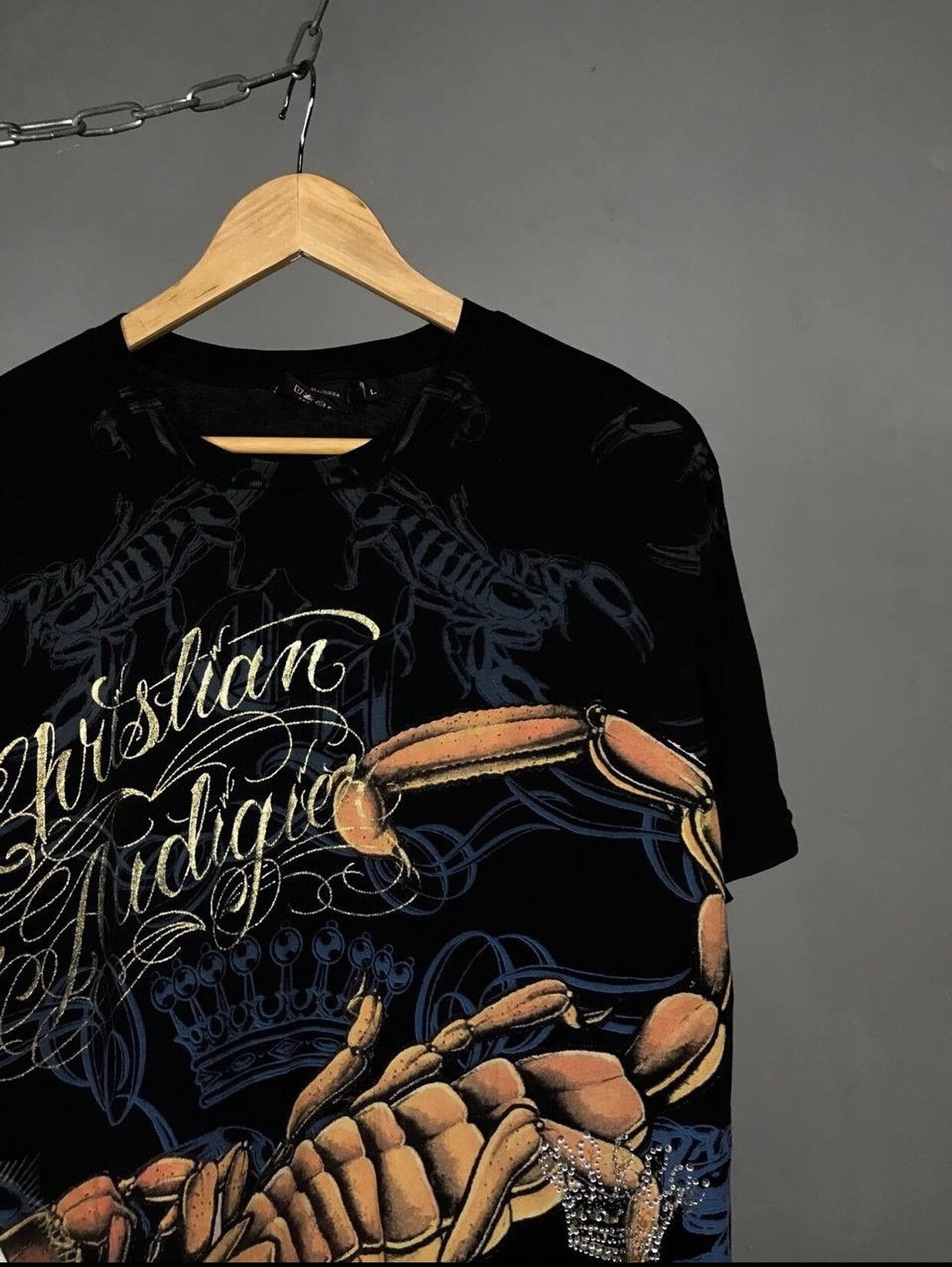 Christian Audigier Christian Audigier designer luxury crazy made in USA tee Size US L / EU 52-54 / 3 - 2 Thumbnail