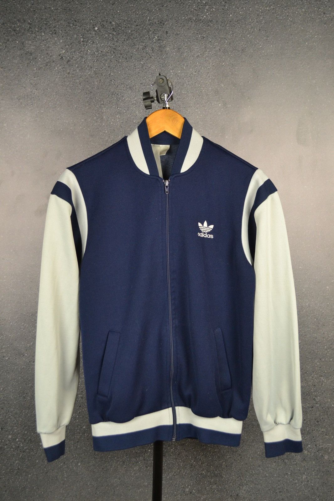Vintage Vintage 80s Adidas Full Zip Jacket Retro Size Small Size US S / EU 44-46 / 1 - 1 Thumbnail