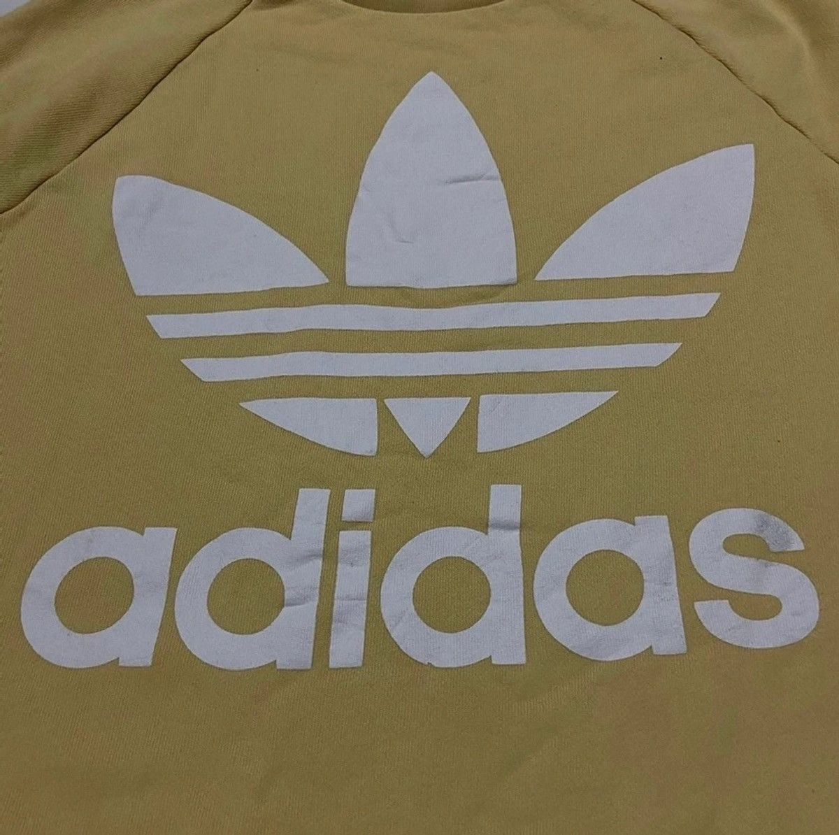 Adidas Adidas Trefoil Sweatshirt Big Logo Size US M / EU 48-50 / 2 - 2 Thumbnail