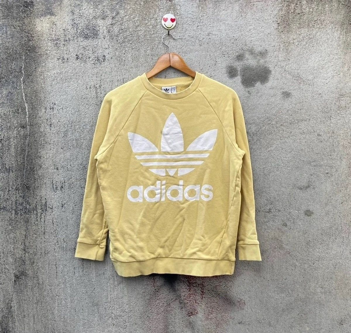 Adidas Adidas Trefoil Sweatshirt Big Logo Size US M / EU 48-50 / 2 - 1 Thumbnail