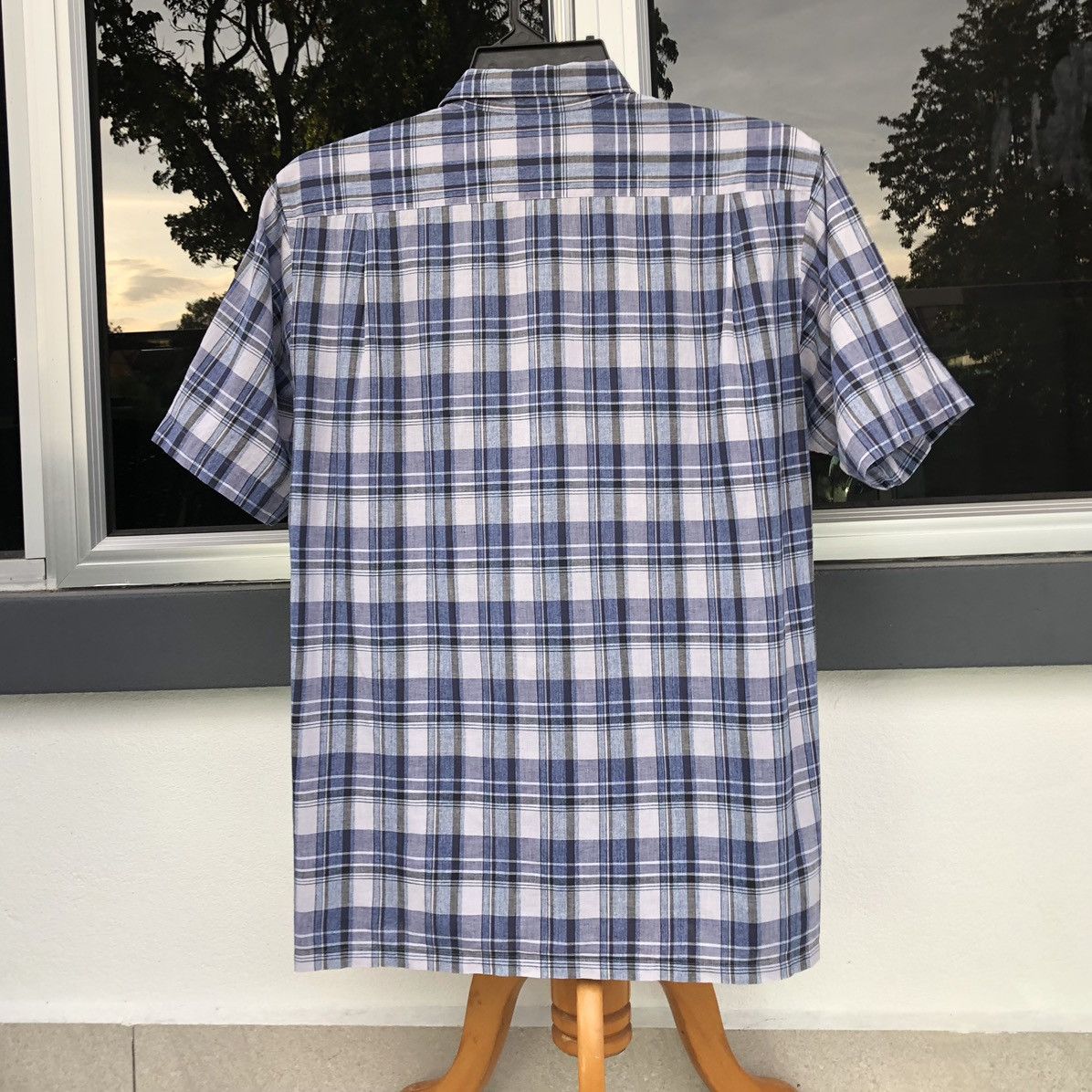 Burberry Authentic Burberry London Checked Short Sleeve Shirt Size US L / EU 52-54 / 3 - 11 Thumbnail