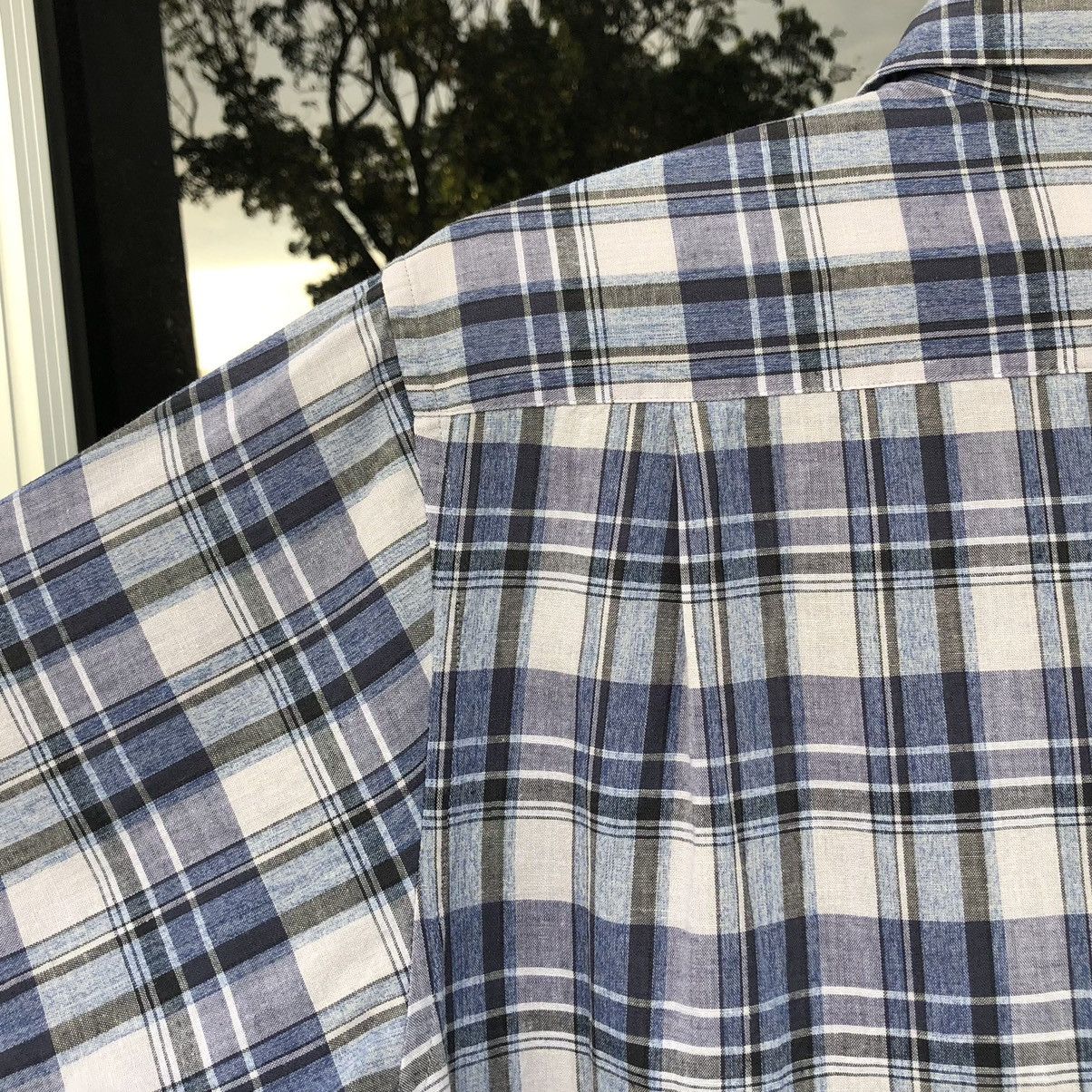 Burberry Authentic Burberry London Checked Short Sleeve Shirt Size US L / EU 52-54 / 3 - 12 Thumbnail