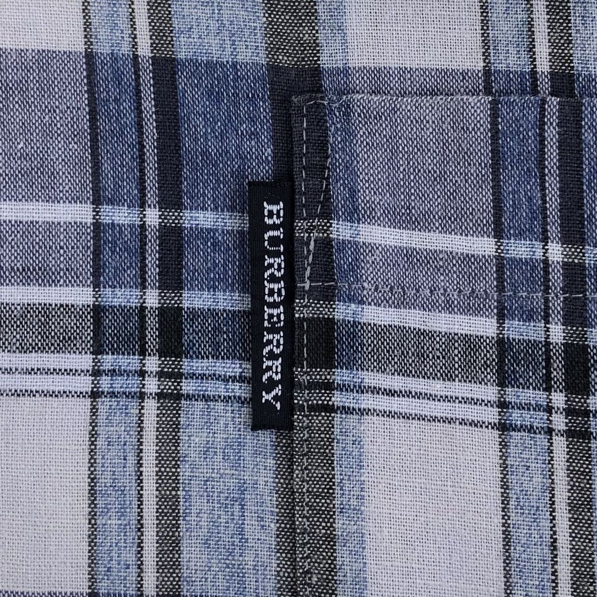 Burberry Authentic Burberry London Checked Short Sleeve Shirt Size US L / EU 52-54 / 3 - 8 Thumbnail