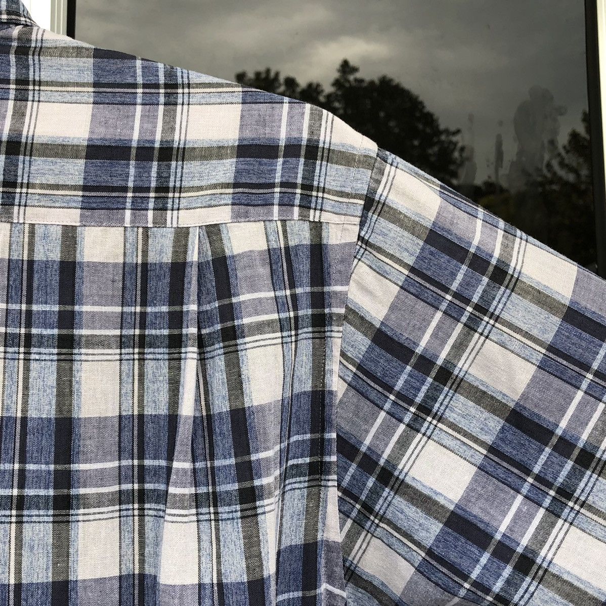 Burberry Authentic Burberry London Checked Short Sleeve Shirt Size US L / EU 52-54 / 3 - 13 Thumbnail