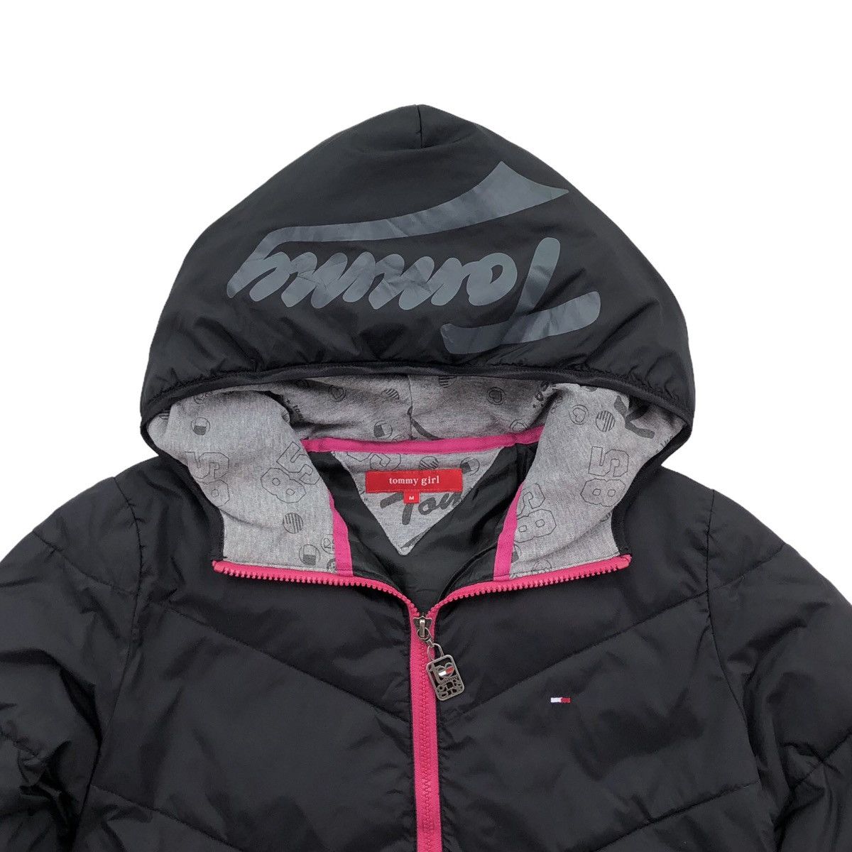 Tommy Hilfiger Tommy Hilfiger Women Puffer With Hoodie Jacket Size M / US 6-8 / IT 42-44 - 3 Thumbnail