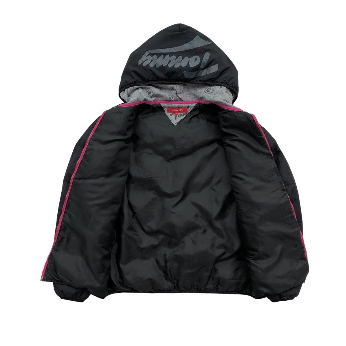 Tommy Hilfiger Tommy Hilfiger Women Puffer With Hoodie Jacket Size M / US 6-8 / IT 42-44 - 2 Thumbnail