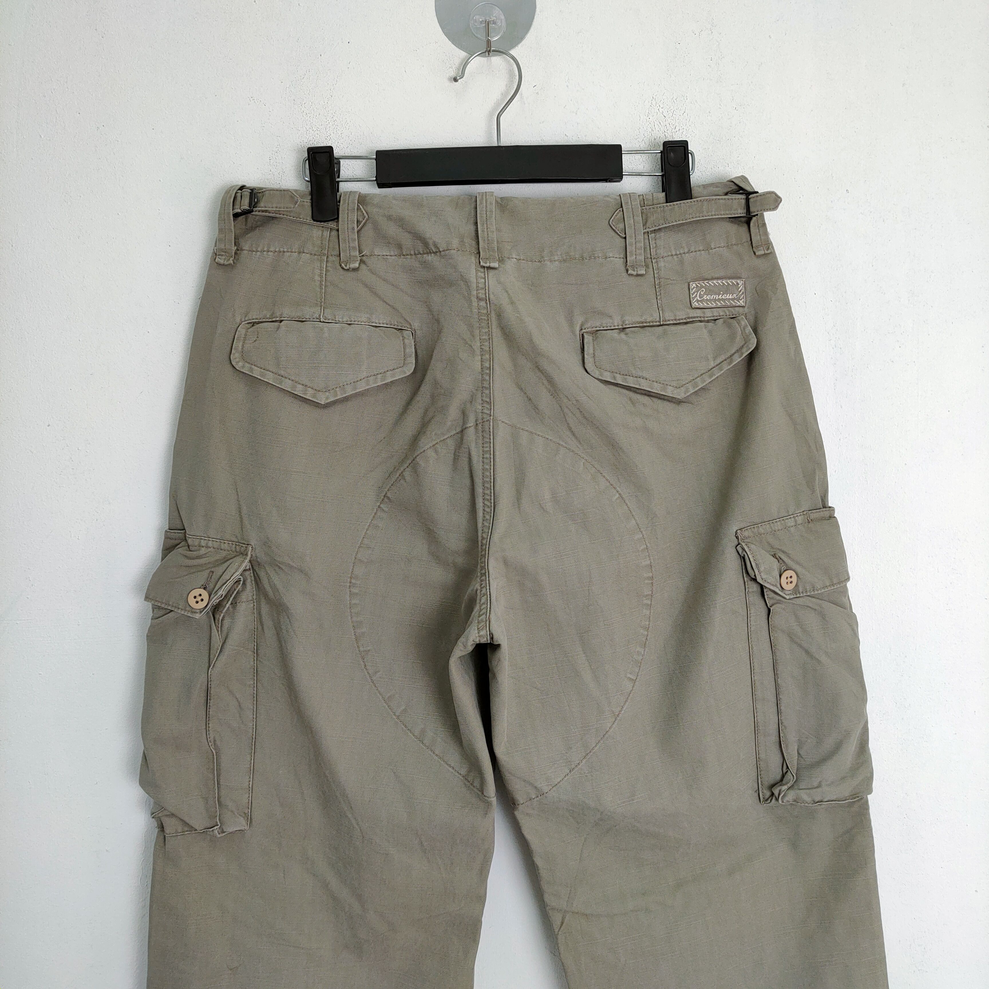 Cremieux CREMIEUX BAGGY CARGO PANTS MULTIPOCKET TACTICAL Size US 30 / EU 46 - 10 Thumbnail