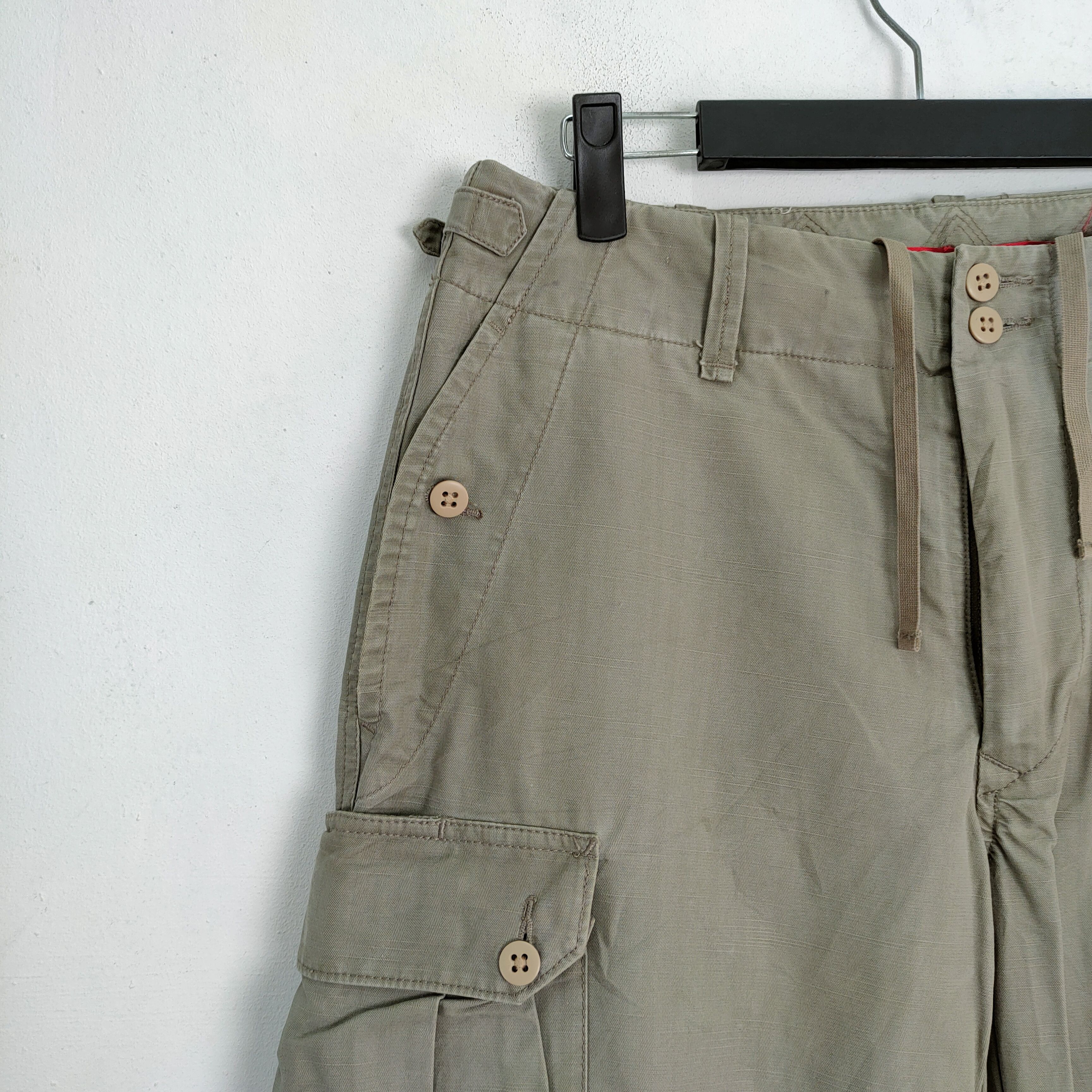 Cremieux CREMIEUX BAGGY CARGO PANTS MULTIPOCKET TACTICAL Size US 30 / EU 46 - 5 Thumbnail