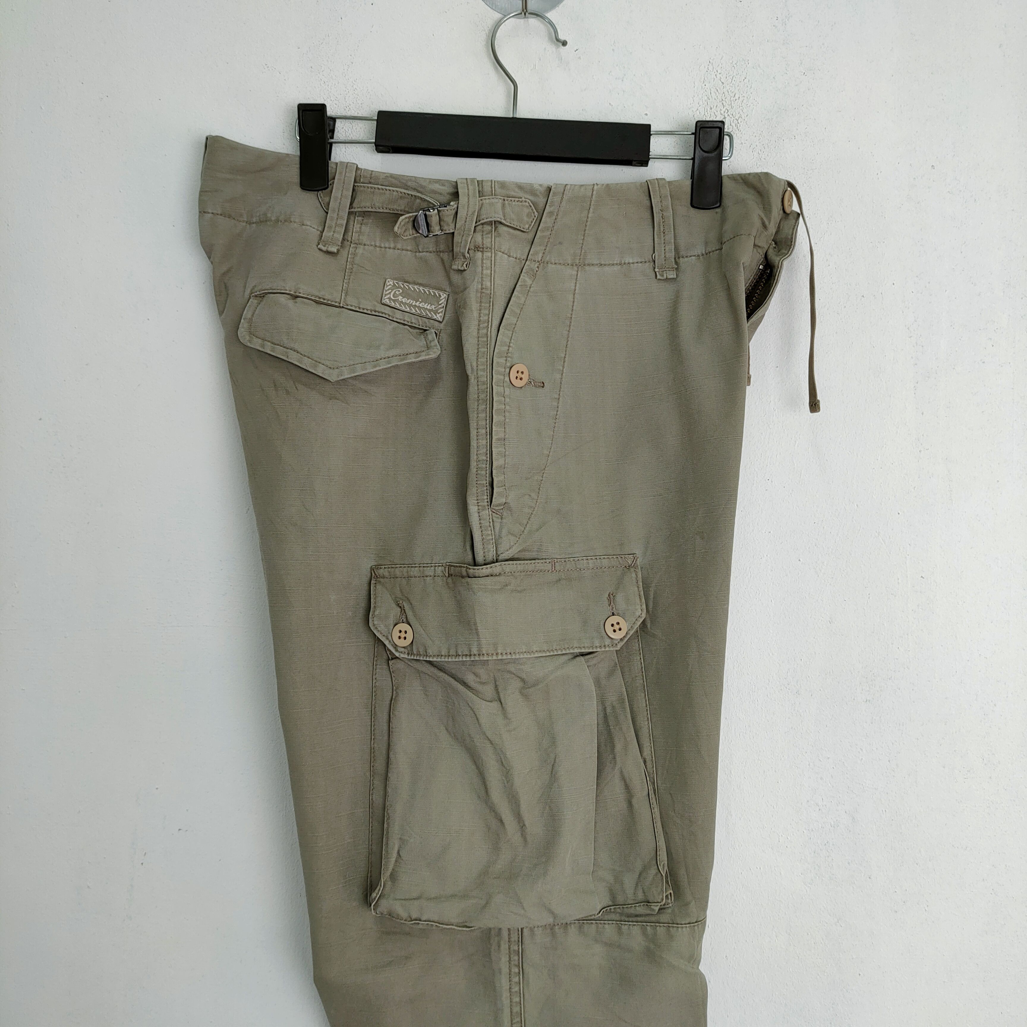 Cremieux CREMIEUX BAGGY CARGO PANTS MULTIPOCKET TACTICAL Size US 30 / EU 46 - 15 Thumbnail
