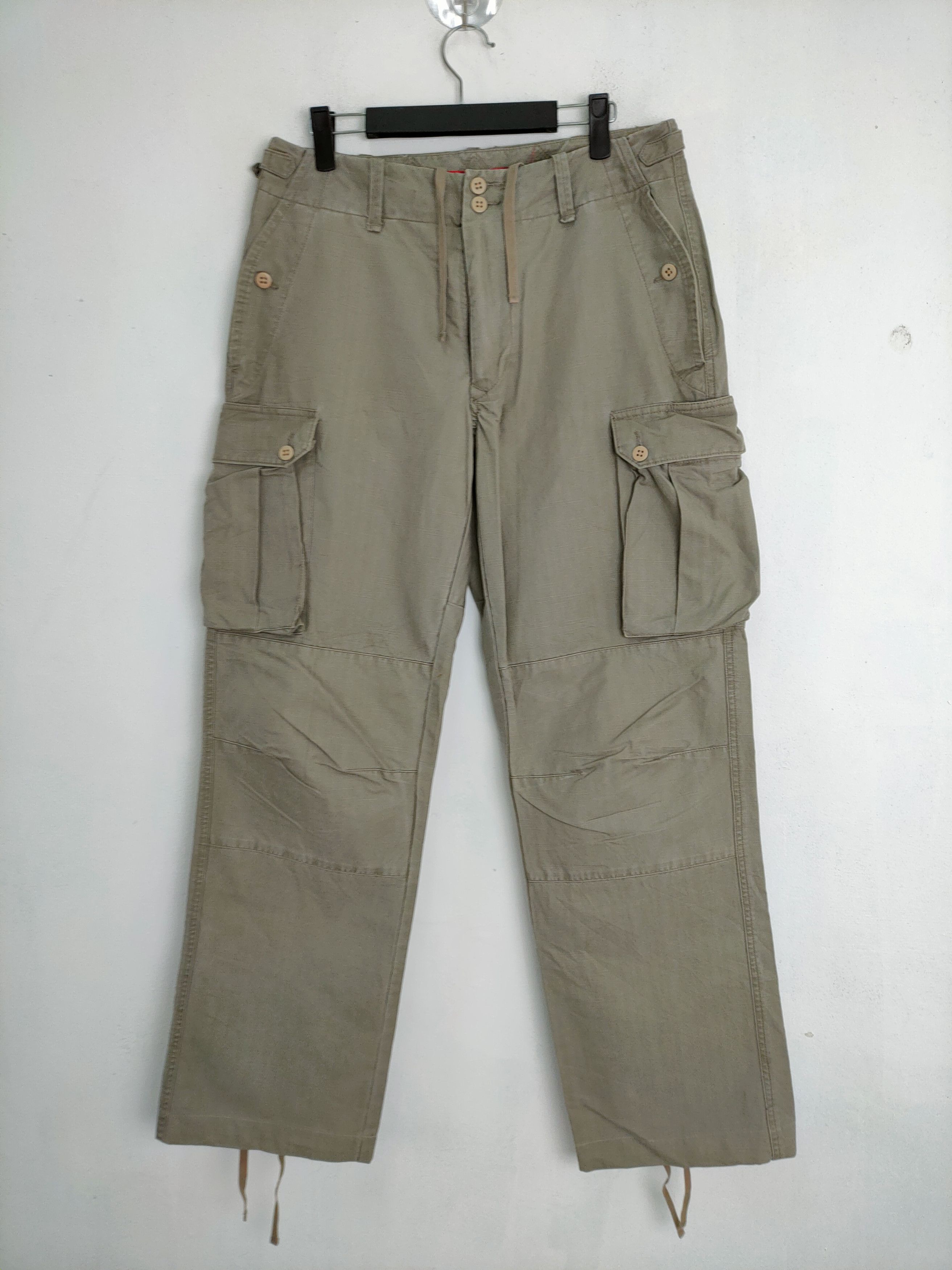 Cremieux CREMIEUX BAGGY CARGO PANTS MULTIPOCKET TACTICAL Size US 30 / EU 46 - 1 Thumbnail