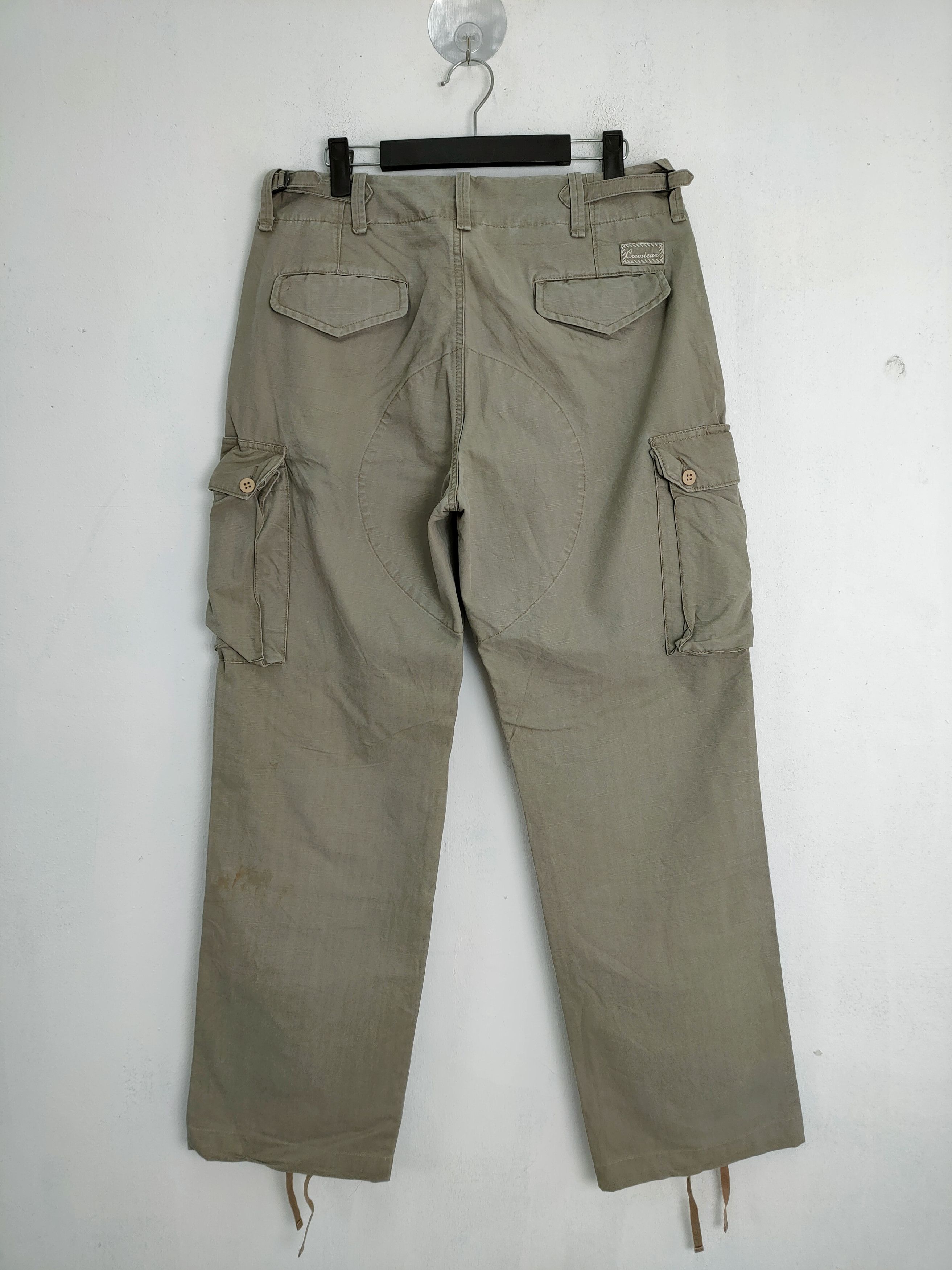 Cremieux CREMIEUX BAGGY CARGO PANTS MULTIPOCKET TACTICAL Size US 30 / EU 46 - 9 Thumbnail