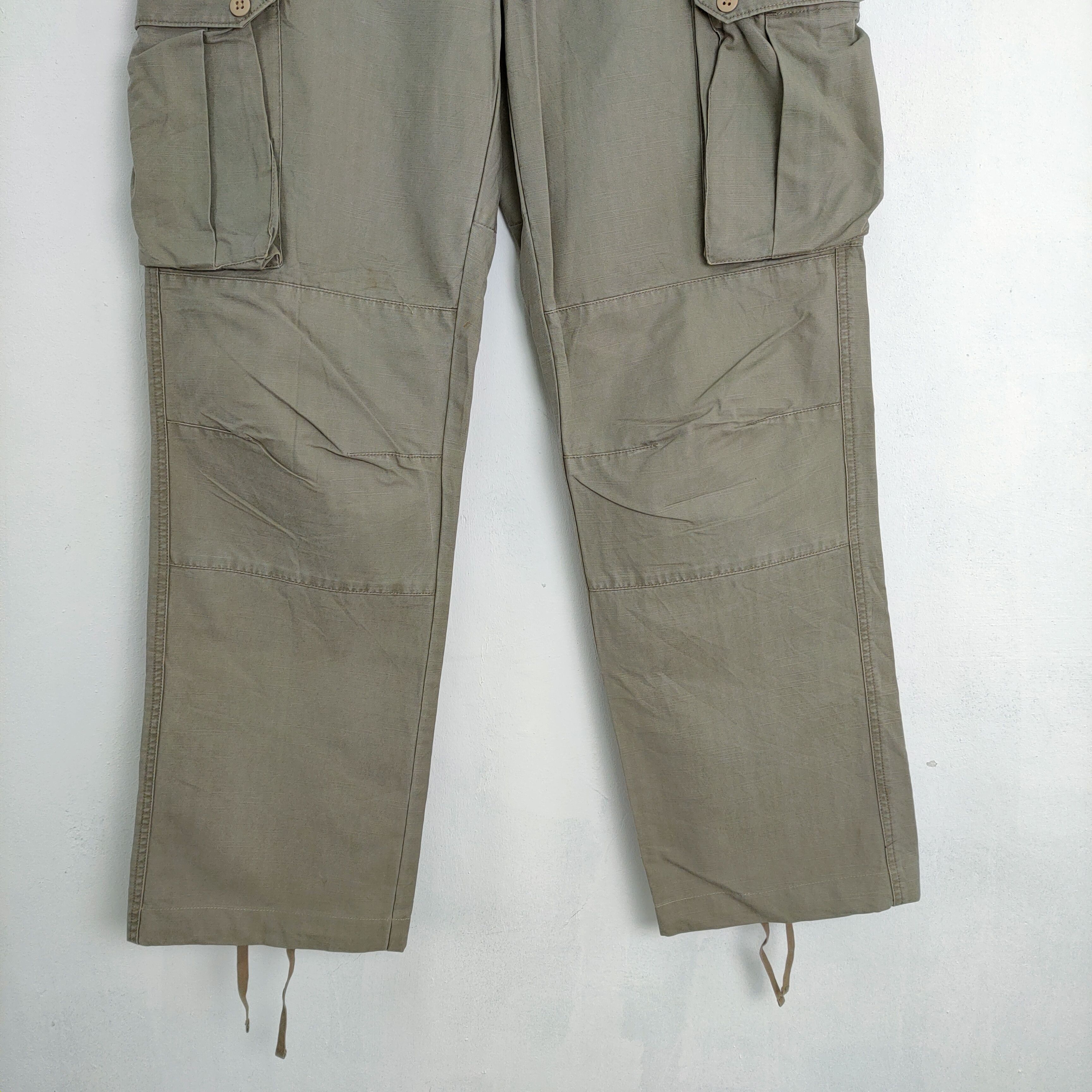 Cremieux CREMIEUX BAGGY CARGO PANTS MULTIPOCKET TACTICAL Size US 30 / EU 46 - 3 Thumbnail
