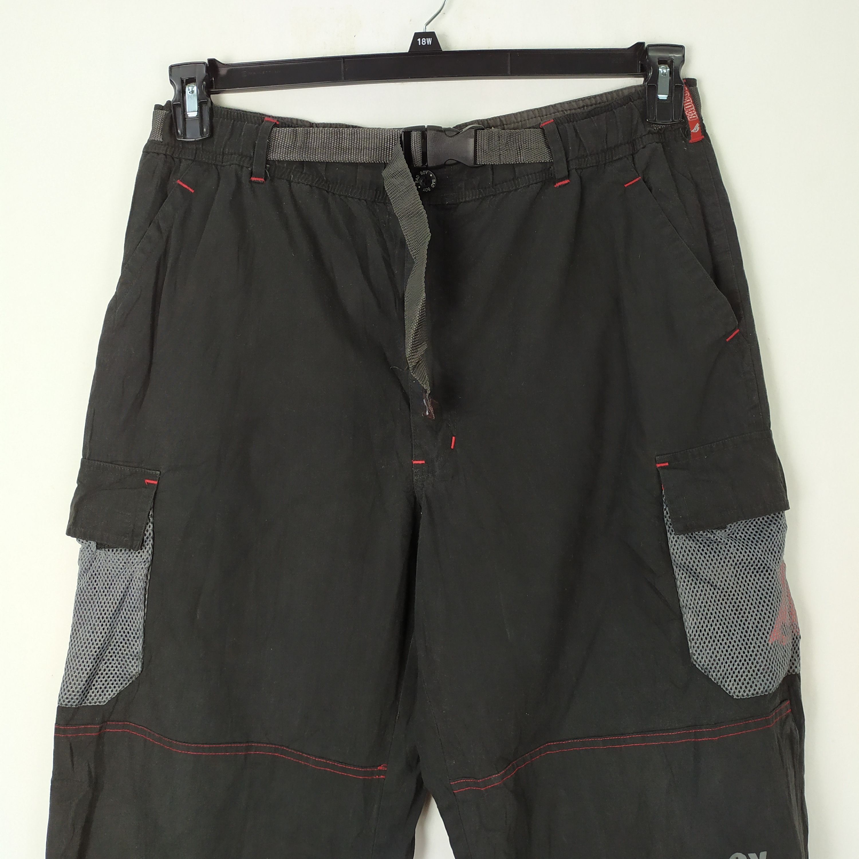 Revenge VINTAGE BAD BOY CARGO PANTS Size US 32 / EU 48 - 2 Thumbnail