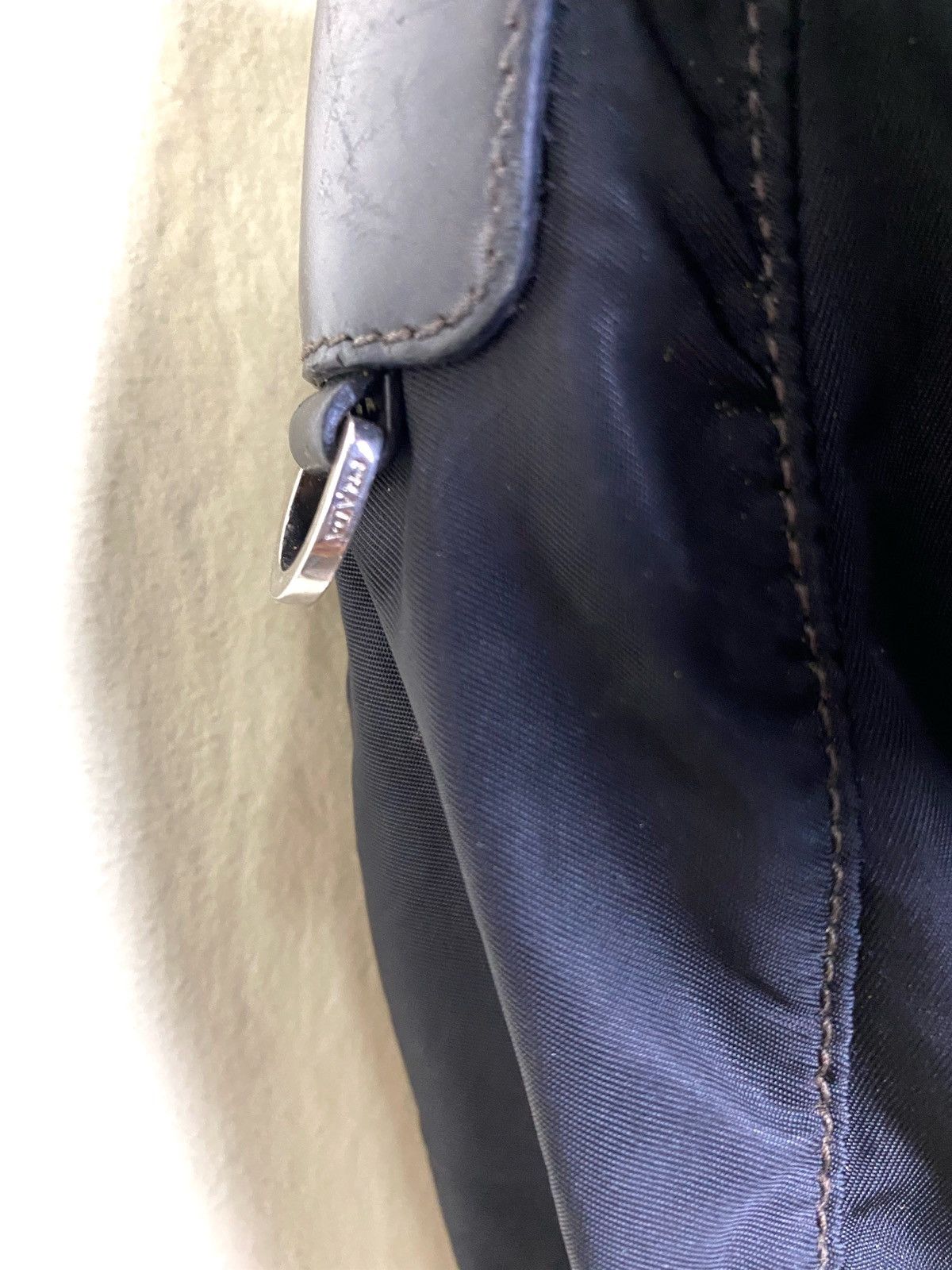 Prada Authentic PRADA Black Tessuto Nylon Shoulder Crossbody Bag Size ONE SIZE - 8 Thumbnail