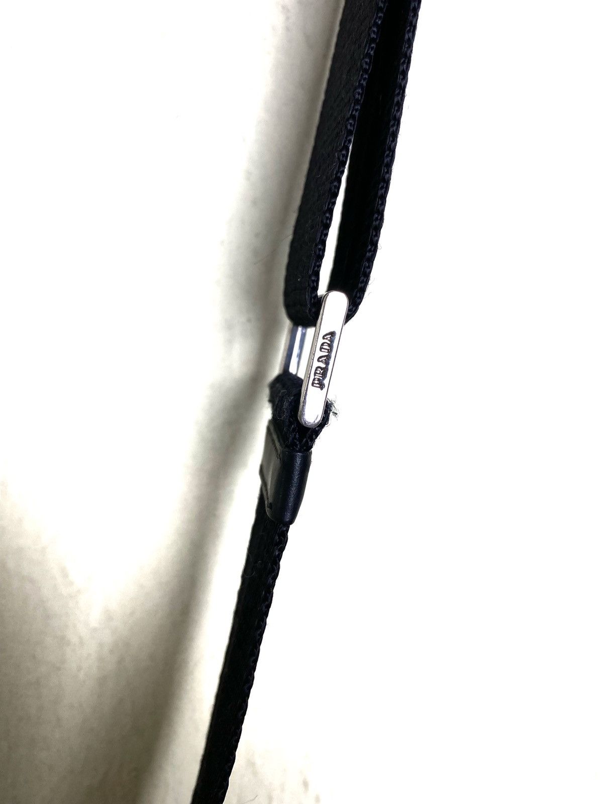 Prada Authentic PRADA Black Tessuto Nylon Shoulder Crossbody Bag Size ONE SIZE - 6 Thumbnail