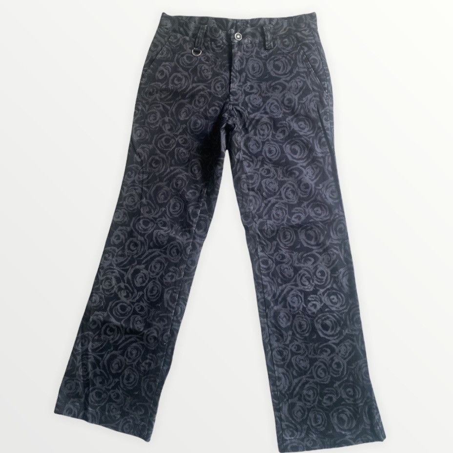 Jean Paul Gaultier Homme Object Stretch Rose Bootcut Pants Size US 29 - 2 Thumbnail