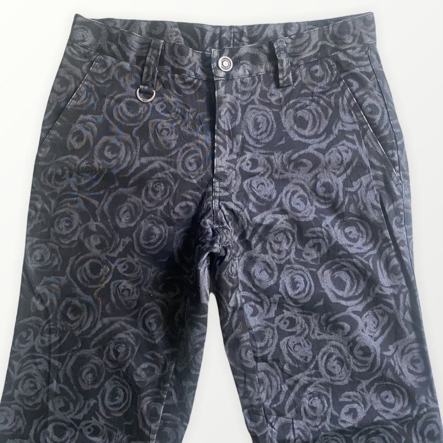 Jean Paul Gaultier Homme Object Stretch Rose Bootcut Pants Size US 29 - 1 Thumbnail
