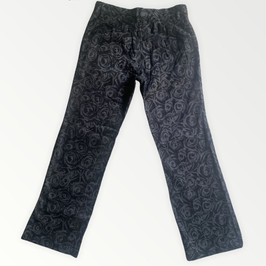 Jean Paul Gaultier Homme Object Stretch Rose Bootcut Pants Size US 29 - 3 Thumbnail
