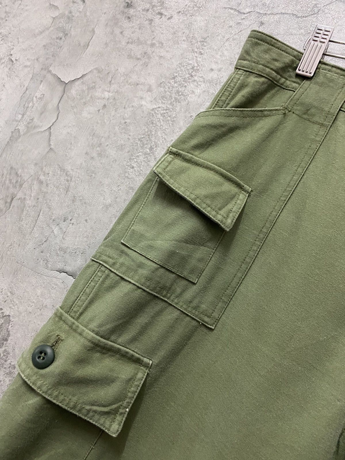 Designer Vintage Capitan Japan Cargo Baker Pants Military Style Size US 32 / EU 48 - 10 Thumbnail