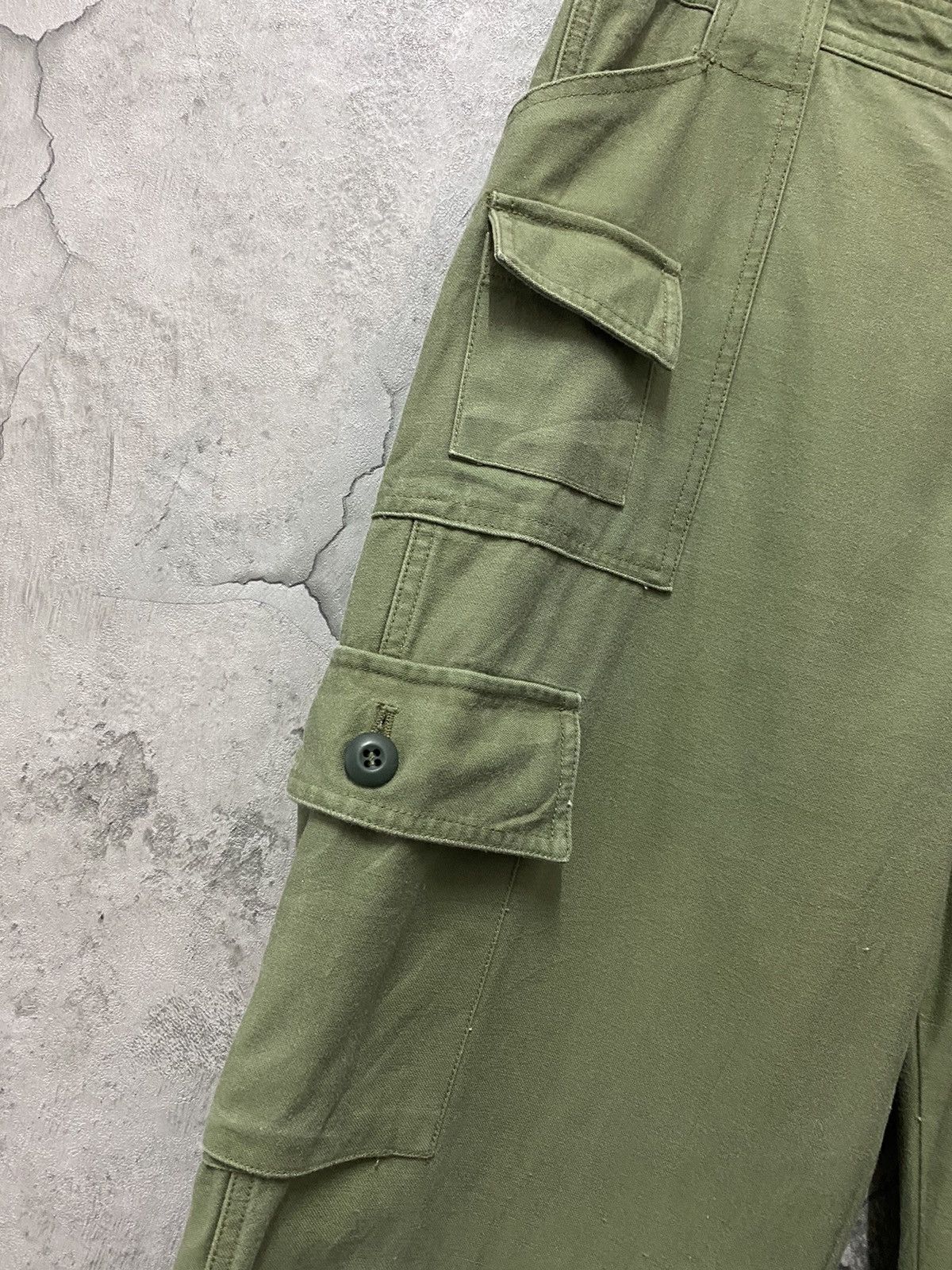 Designer Vintage Capitan Japan Cargo Baker Pants Military Style Size US 32 / EU 48 - 6 Thumbnail