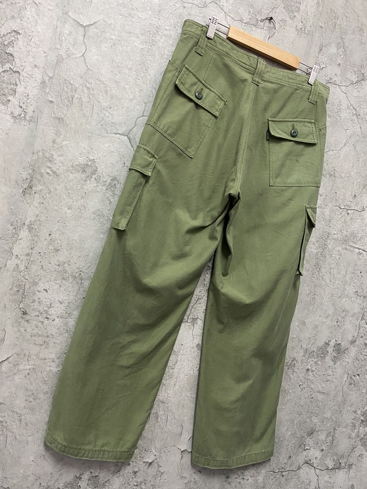 Designer Vintage Capitan Japan Cargo Baker Pants Military Style Size US 32 / EU 48 - 11 Thumbnail