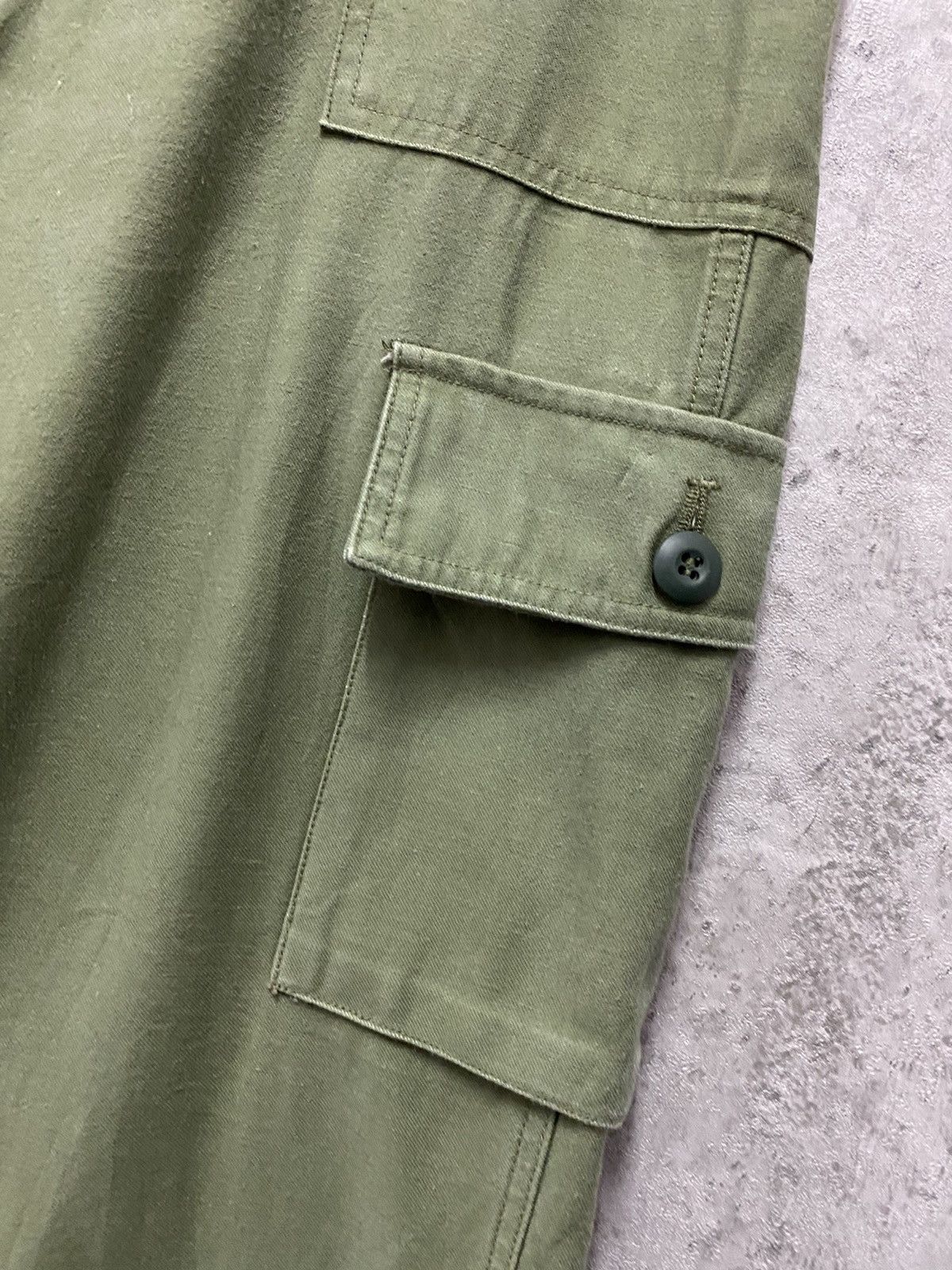 Designer Vintage Capitan Japan Cargo Baker Pants Military Style Size US 32 / EU 48 - 9 Thumbnail