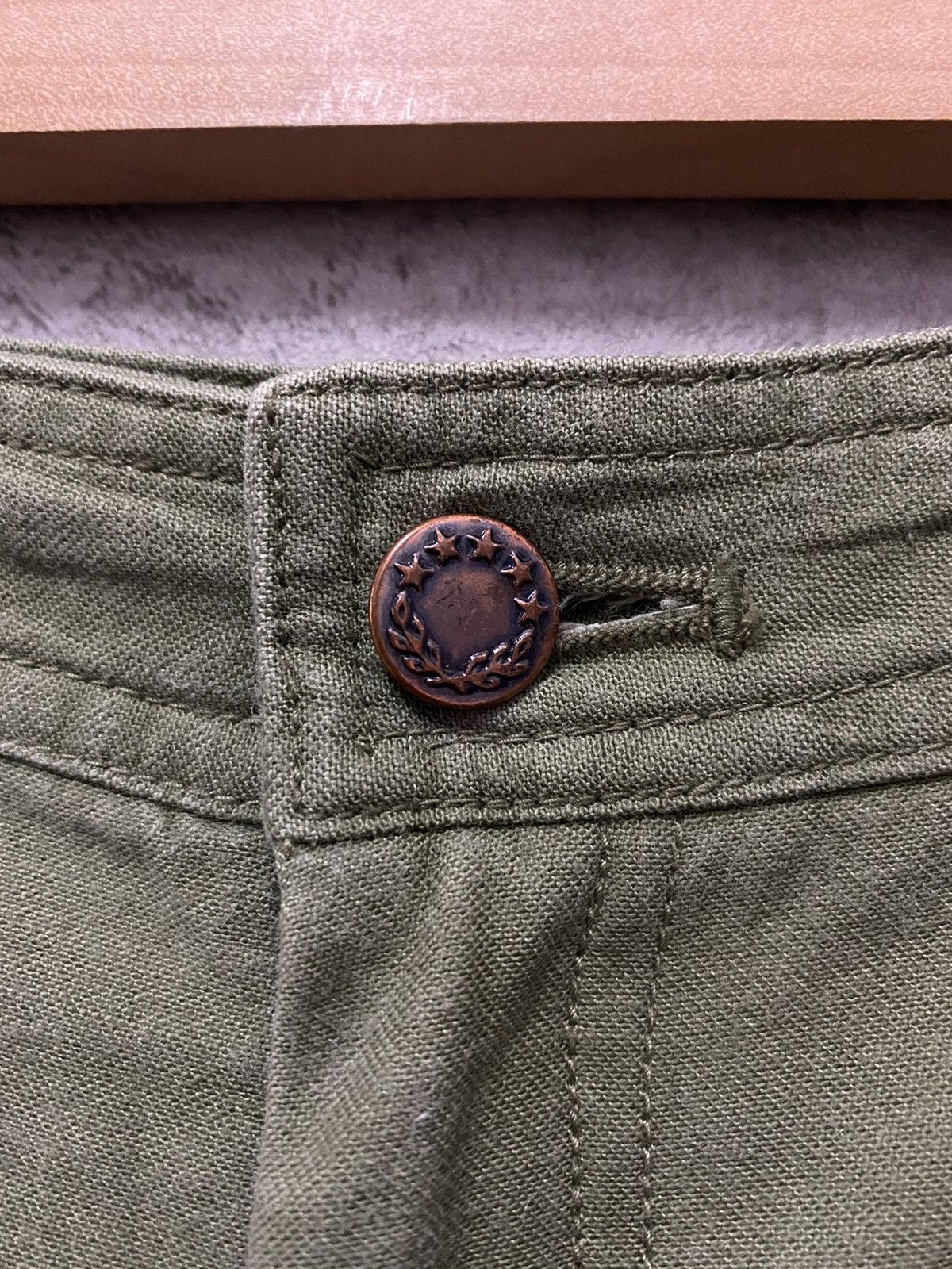 Designer Vintage Capitan Japan Cargo Baker Pants Military Style Size US 32 / EU 48 - 16 Thumbnail