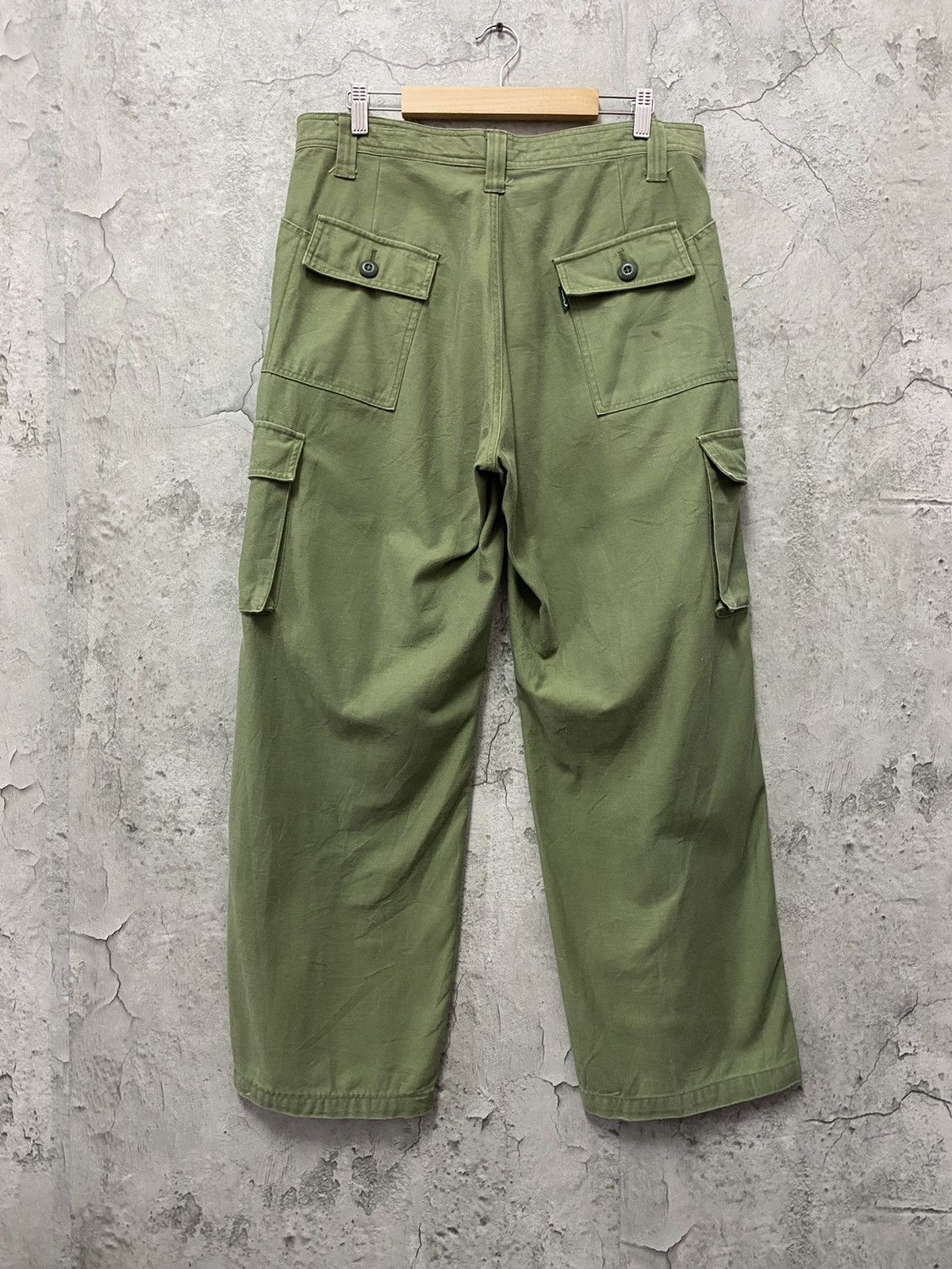 Designer Vintage Capitan Japan Cargo Baker Pants Military Style Size US 32 / EU 48 - 2 Thumbnail