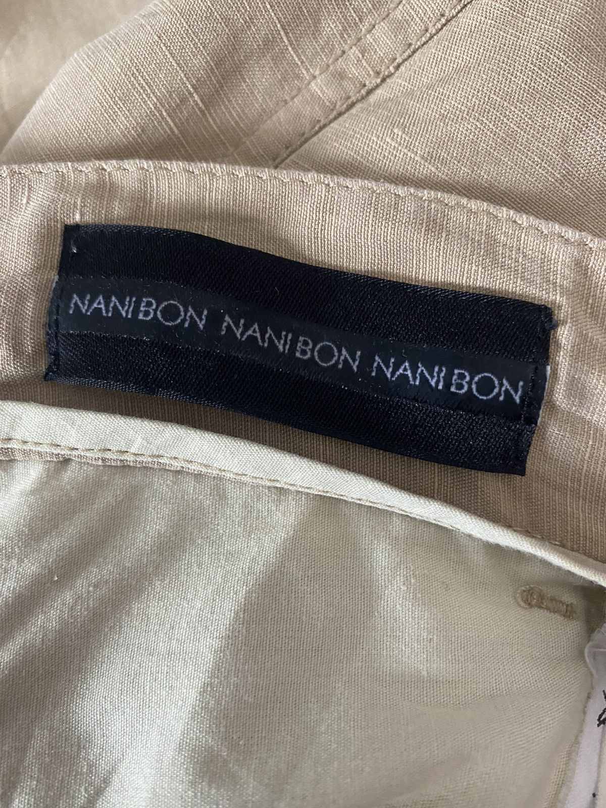 Designer Nanibon Italy Cargo Rayon Easy Pants Loose Fit Pants Size US 32 / EU 48 - 17 Thumbnail