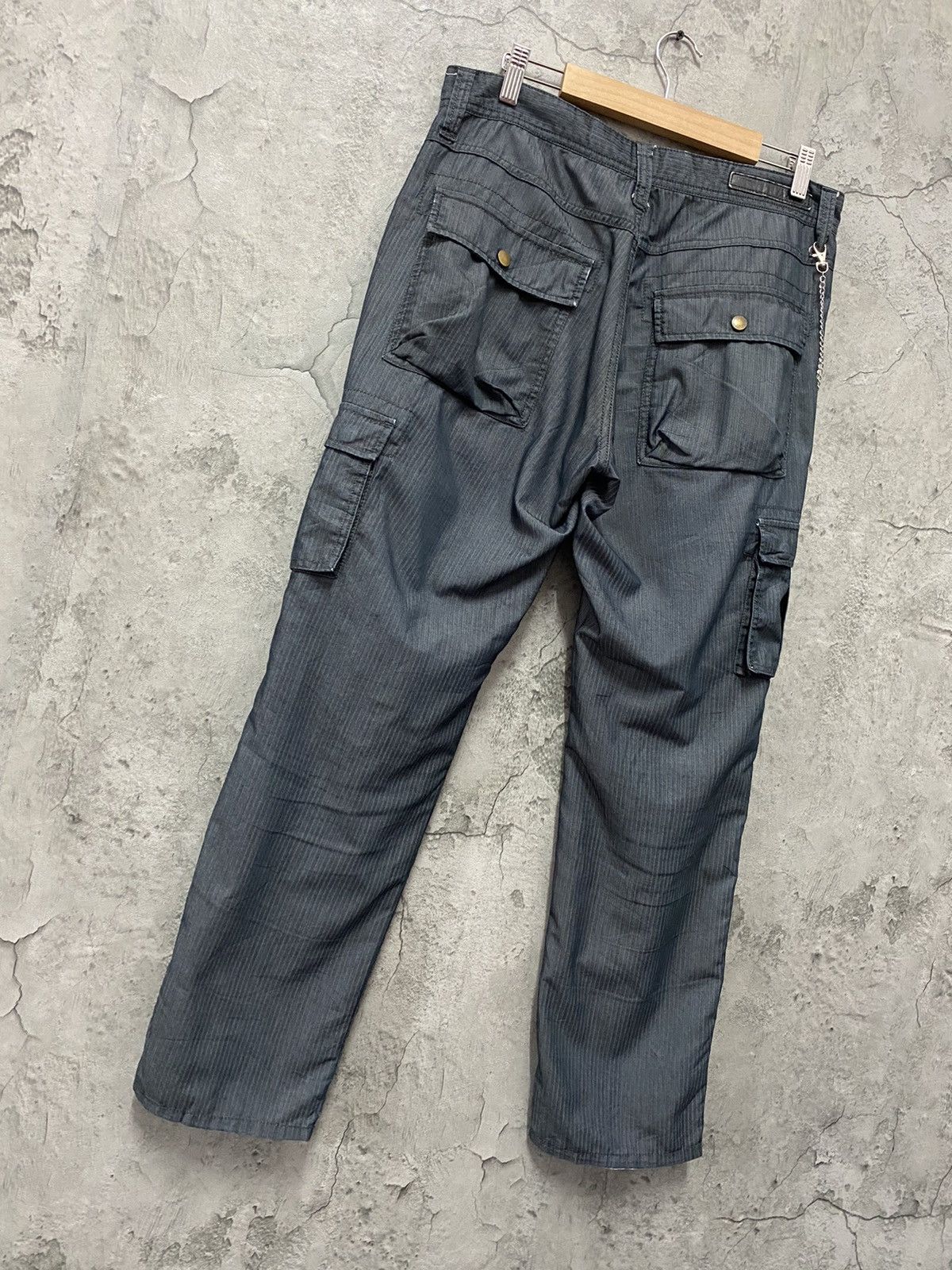 Japanese Brand Mossimo Japan Cargo Technical MultiPocket Pants Lightweight Size US 32 / EU 48 - 10 Thumbnail