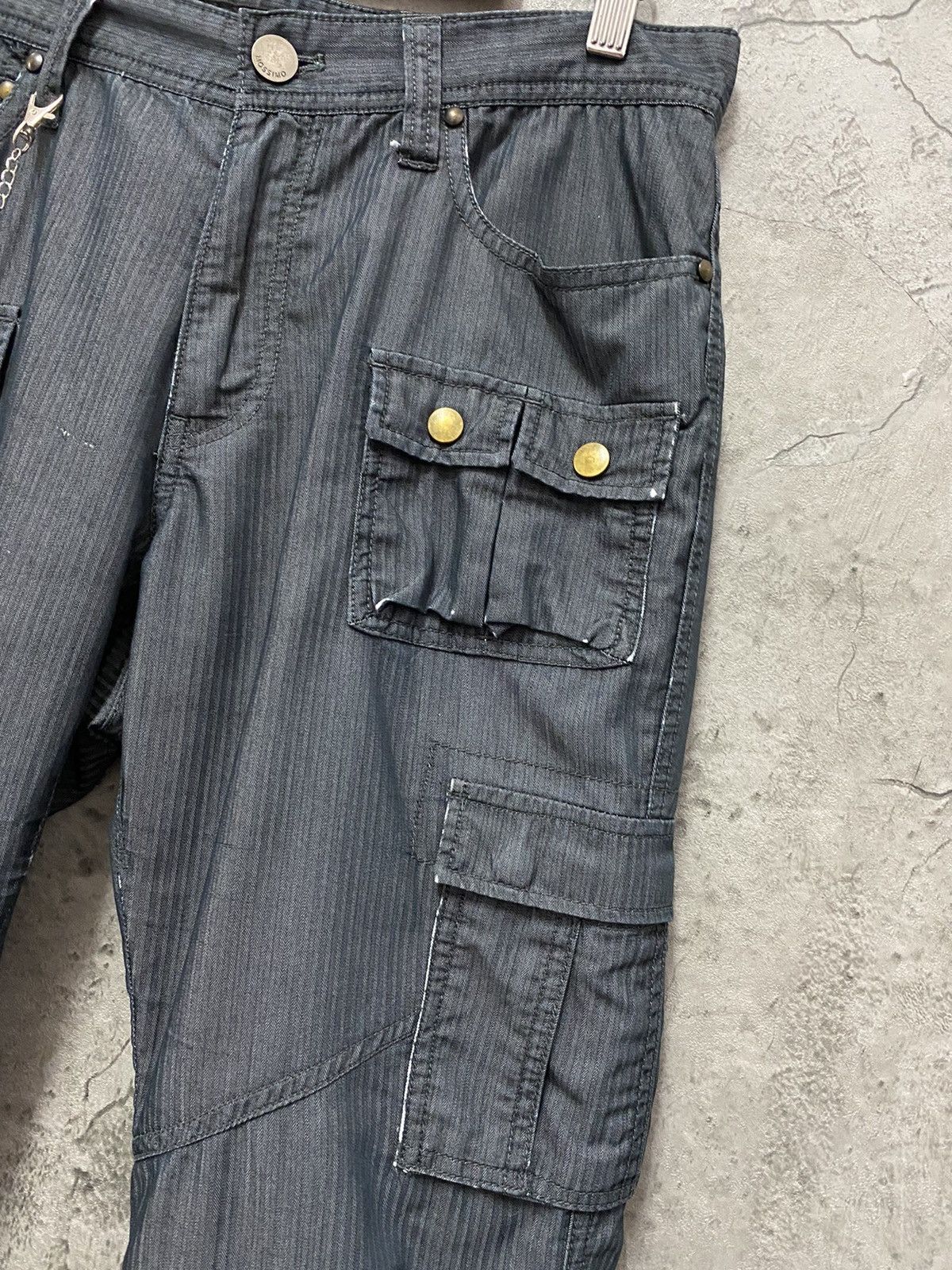 Japanese Brand Mossimo Japan Cargo Technical MultiPocket Pants Lightweight Size US 32 / EU 48 - 6 Thumbnail