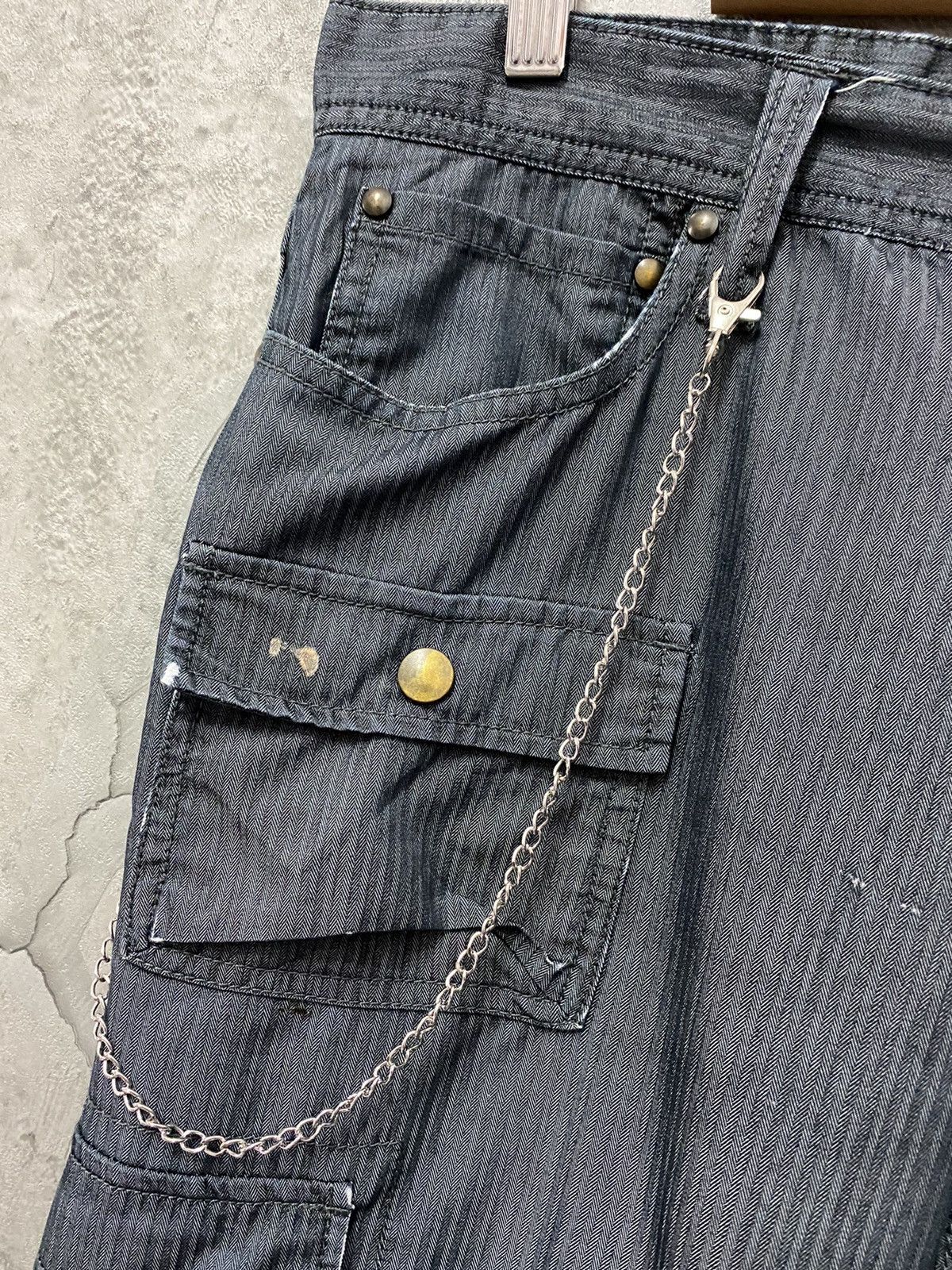 Japanese Brand Mossimo Japan Cargo Technical MultiPocket Pants Lightweight Size US 32 / EU 48 - 8 Thumbnail