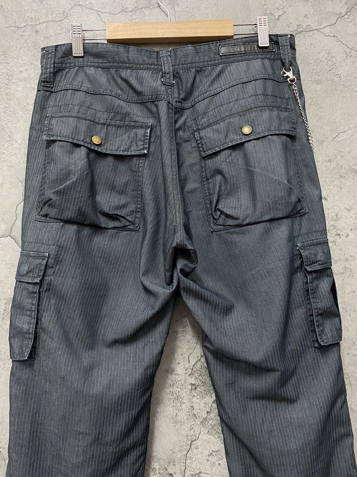 Japanese Brand Mossimo Japan Cargo Technical MultiPocket Pants Lightweight Size US 32 / EU 48 - 11 Thumbnail