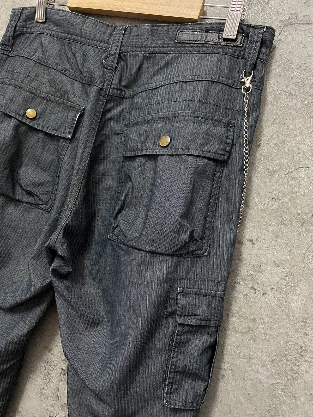 Japanese Brand Mossimo Japan Cargo Technical MultiPocket Pants Lightweight Size US 32 / EU 48 - 14 Thumbnail