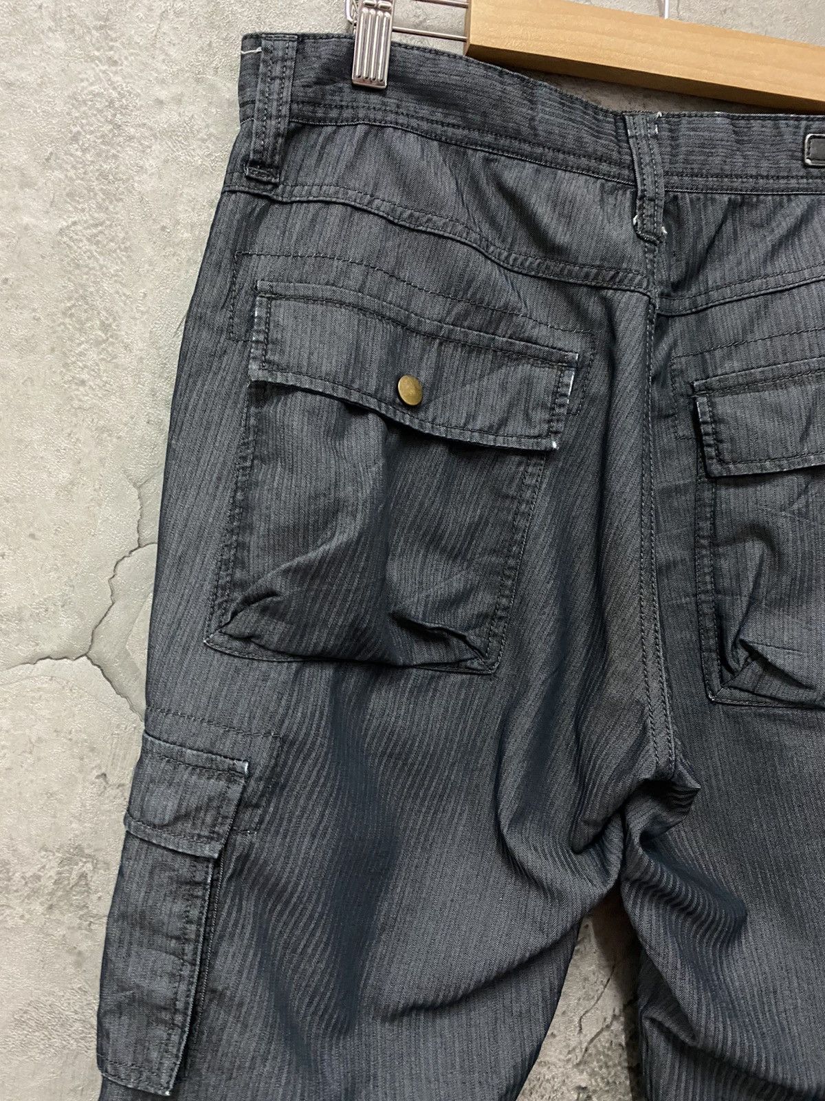 Japanese Brand Mossimo Japan Cargo Technical MultiPocket Pants Lightweight Size US 32 / EU 48 - 13 Thumbnail