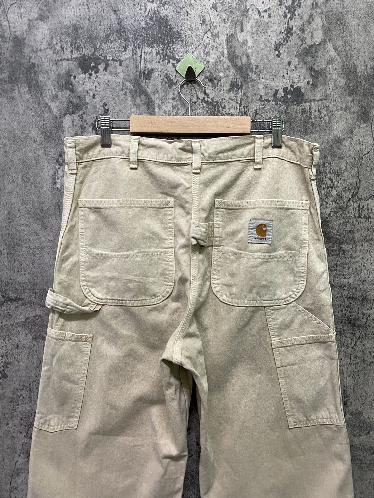 Carhartt CARHARTT Japan Made Carpenter Workwear Cream Colour Pant Size US 34 / EU 50 - 10 Thumbnail