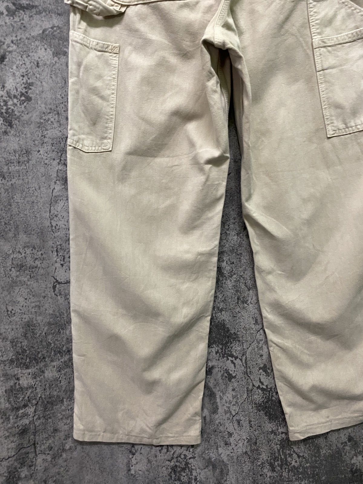 Carhartt CARHARTT Japan Made Carpenter Workwear Cream Colour Pant Size US 34 / EU 50 - 14 Thumbnail