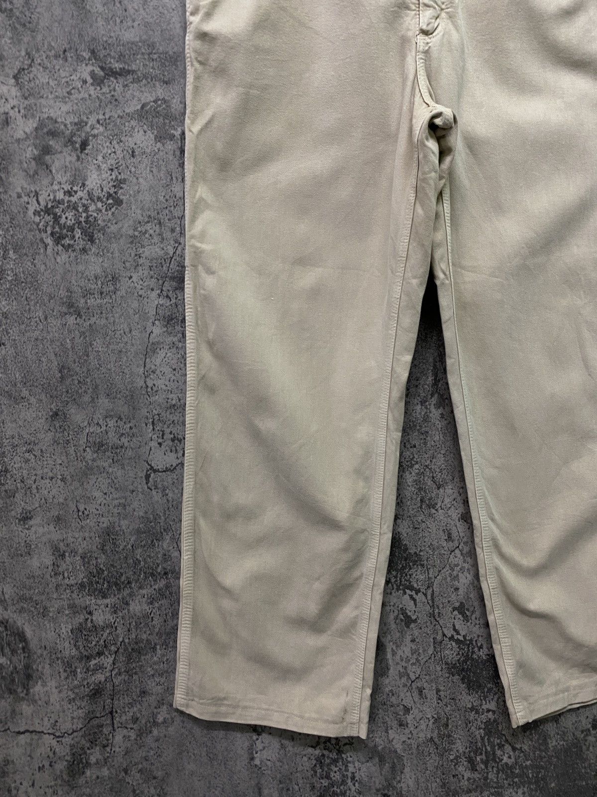 Carhartt CARHARTT Japan Made Carpenter Workwear Cream Colour Pant Size US 34 / EU 50 - 6 Thumbnail