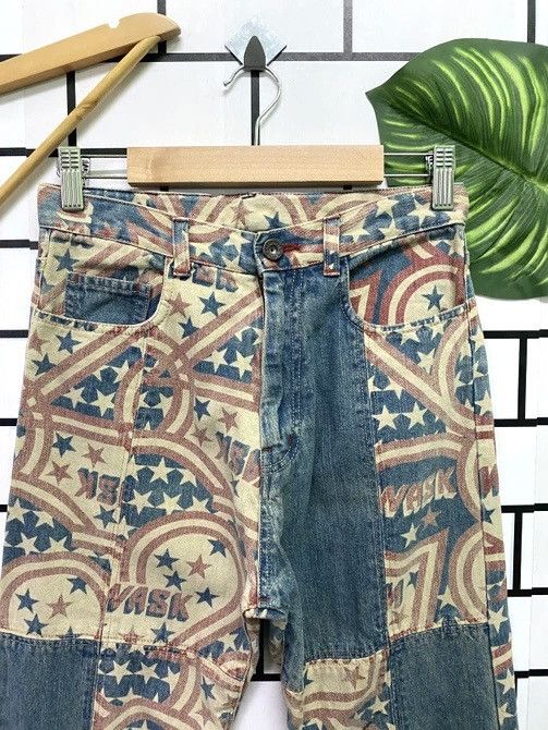 Designer × Japanese Brand Japan WASK Hybrid Jeans inspired Hysteric Glamour Pants Size US 26 / EU 42 - 3 Thumbnail