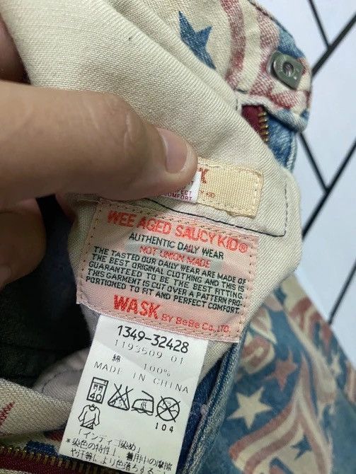 Designer × Japanese Brand Japan WASK Hybrid Jeans inspired Hysteric Glamour Pants Size US 26 / EU 42 - 21 Thumbnail