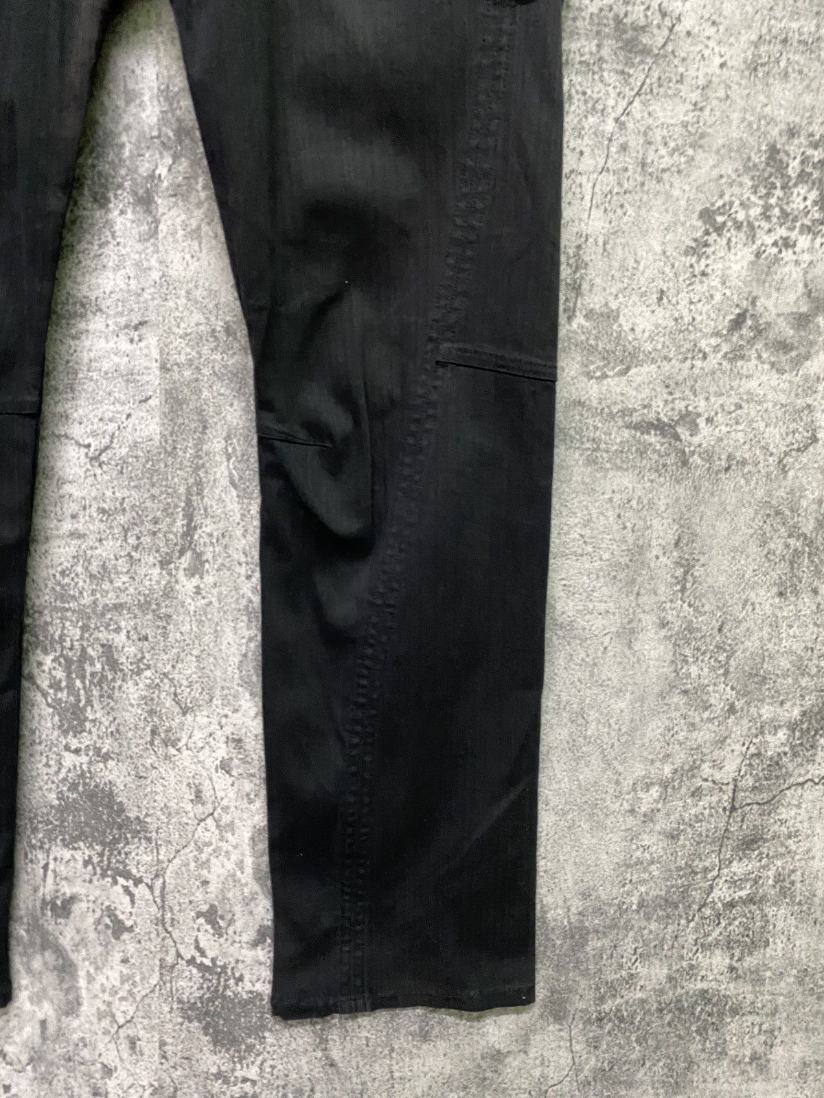 Japanese Brand Japan SEMANTIC DESIGN Double Waist Faded Striped Pants Size US 31 - 6 Thumbnail